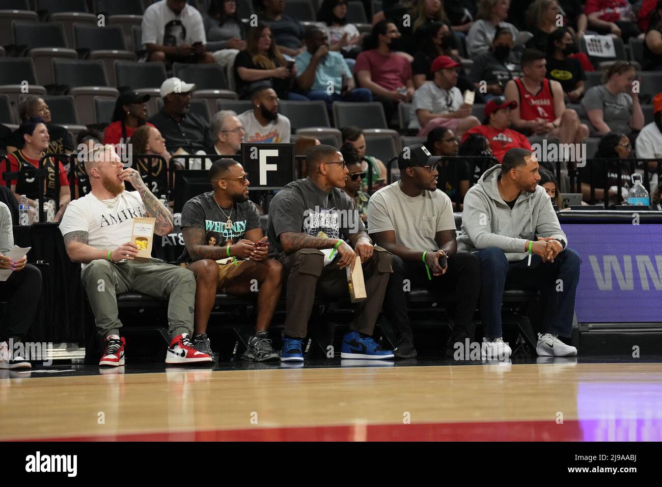 LAS VEGAS, NV 21 DE MAYO Partido de baloncesto entre Las Vegas Aces