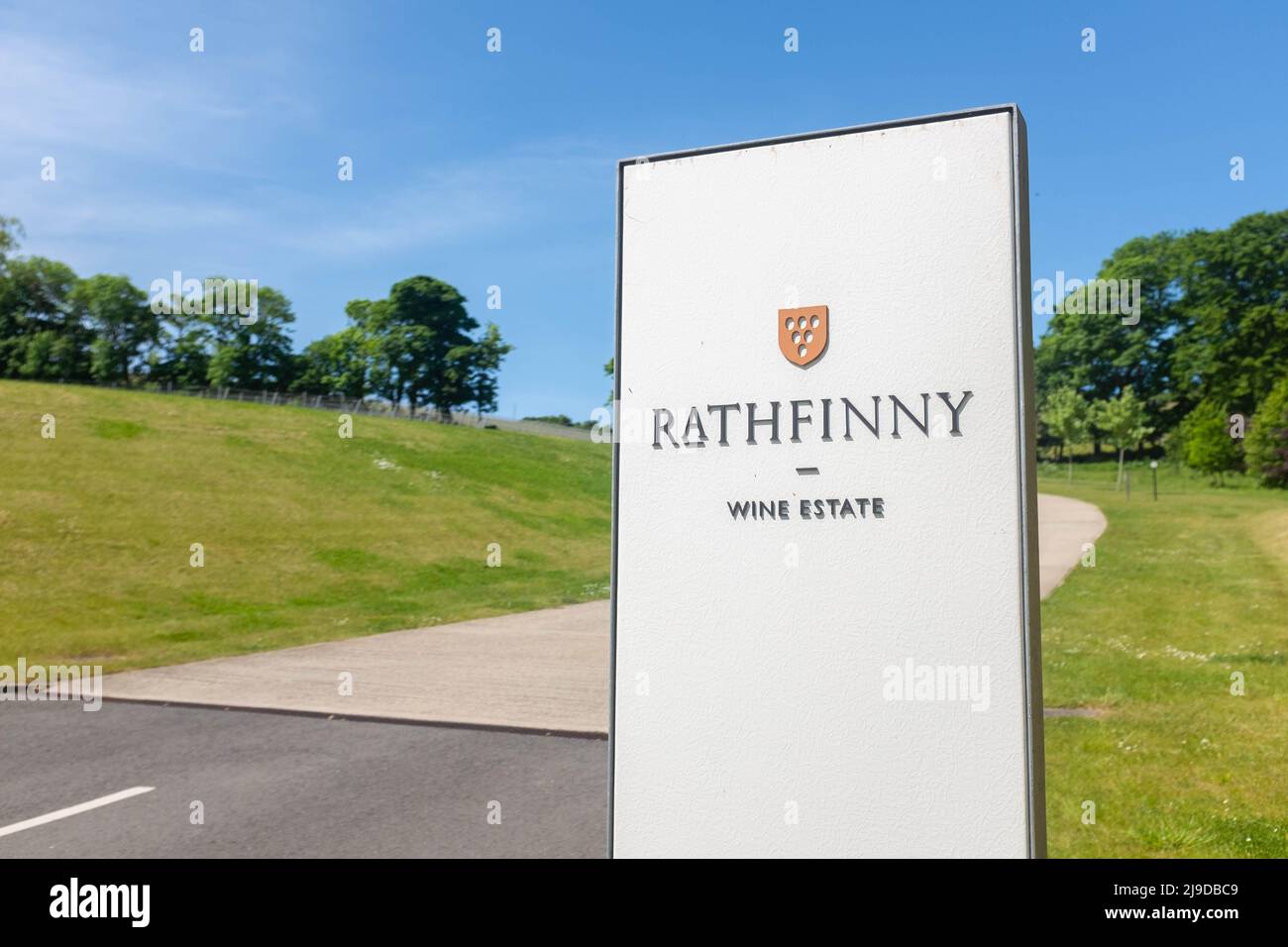 Rathfinny Wine Estate, East Sussex, Reino Unido Foto de stock
