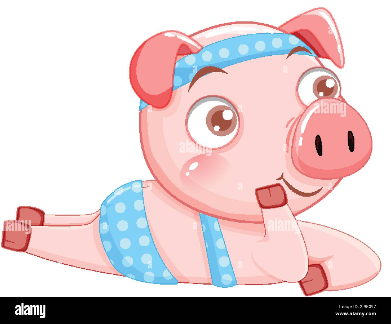 Cerdo nadando Imágenes recortadas de stock - Alamy