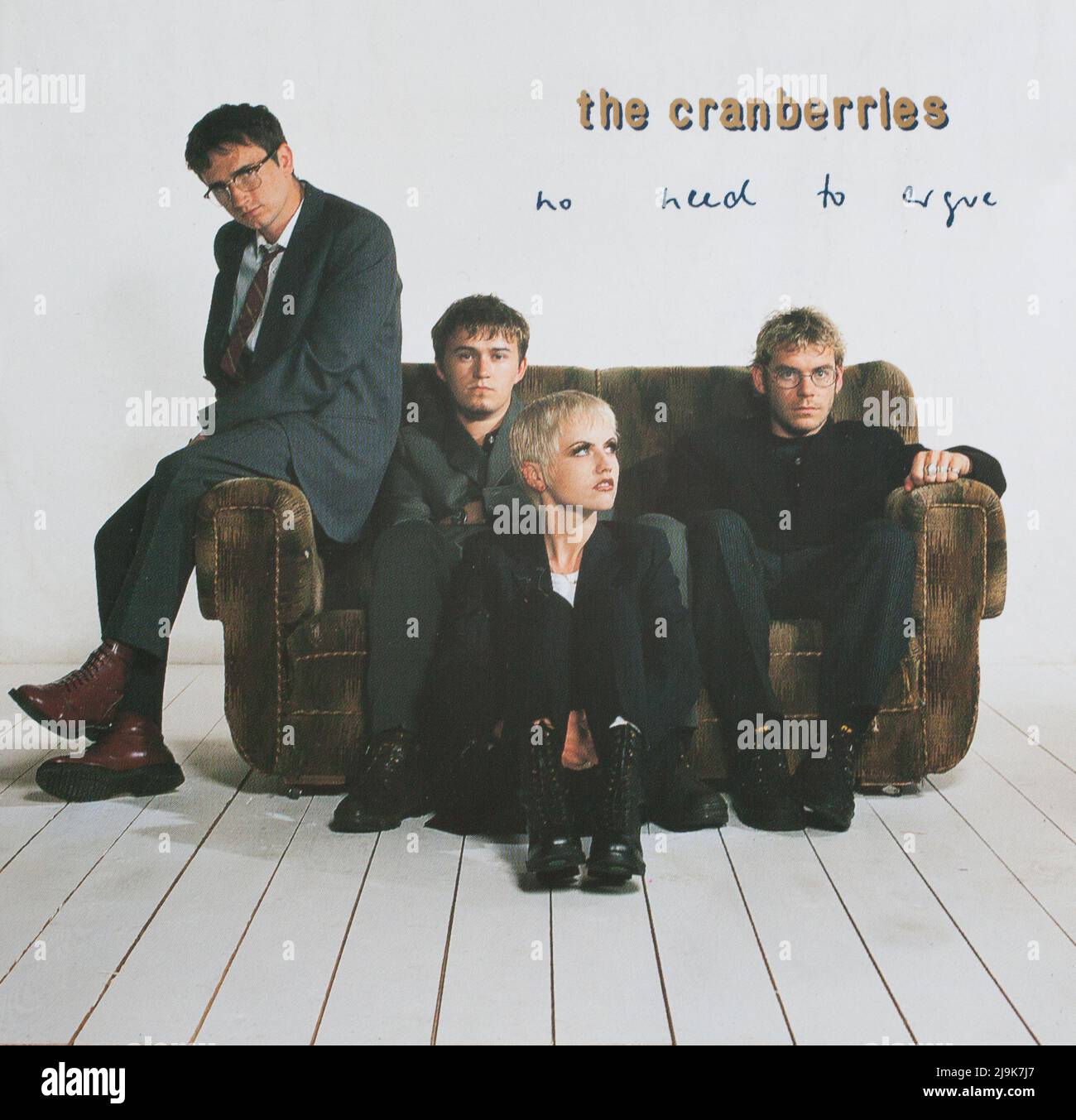 El CD de música, No hay necesidad de discutir por los Cranberries Foto de stock