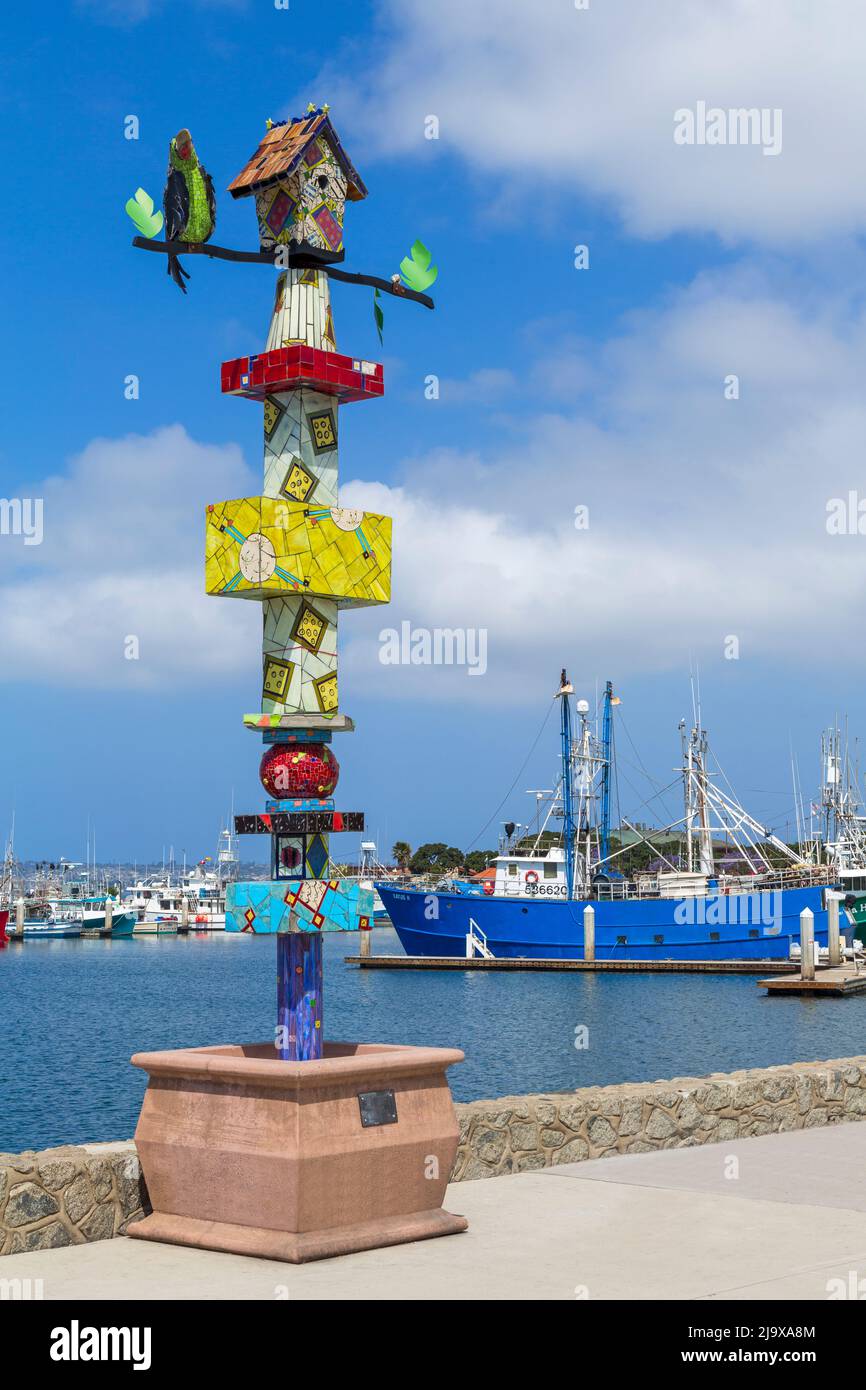 Puerto de atún, San Diego, California, EE.UU. Foto de stock