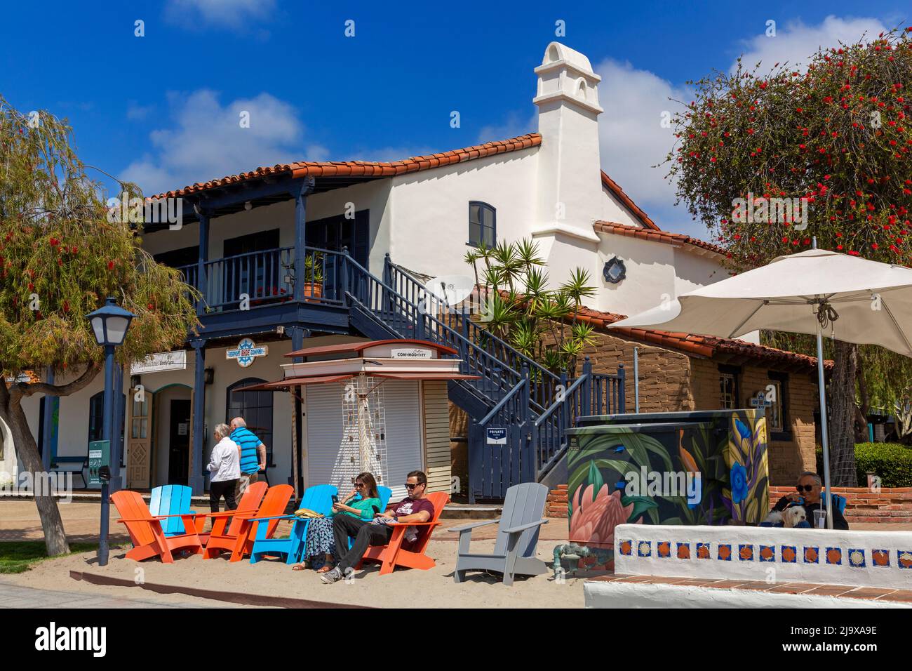 Seaport Village, San Diego, California, Estados Unidos Foto de stock