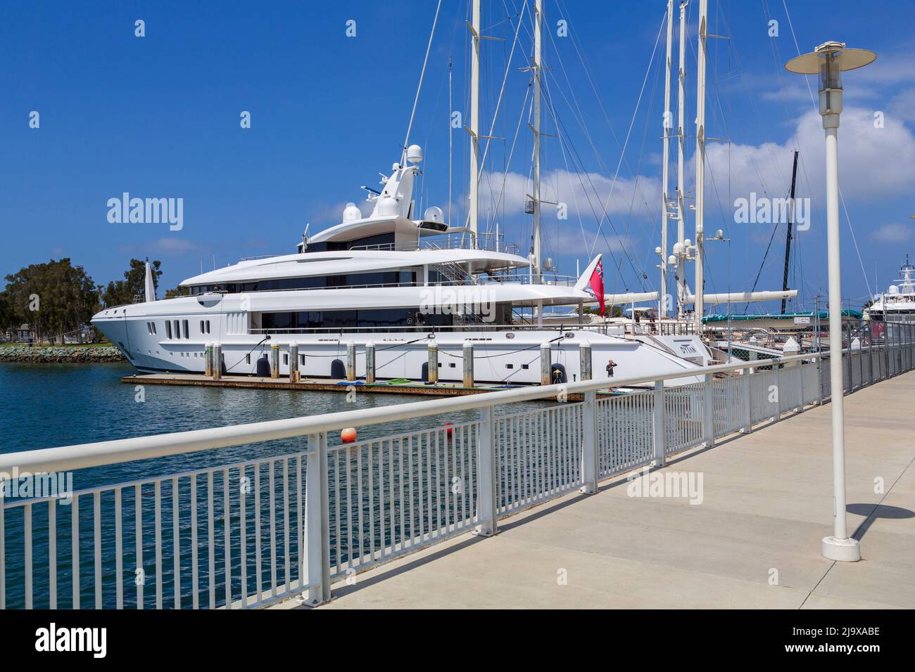 Embarcadero Marina, San Diego, California, EE.UU. Foto de stock