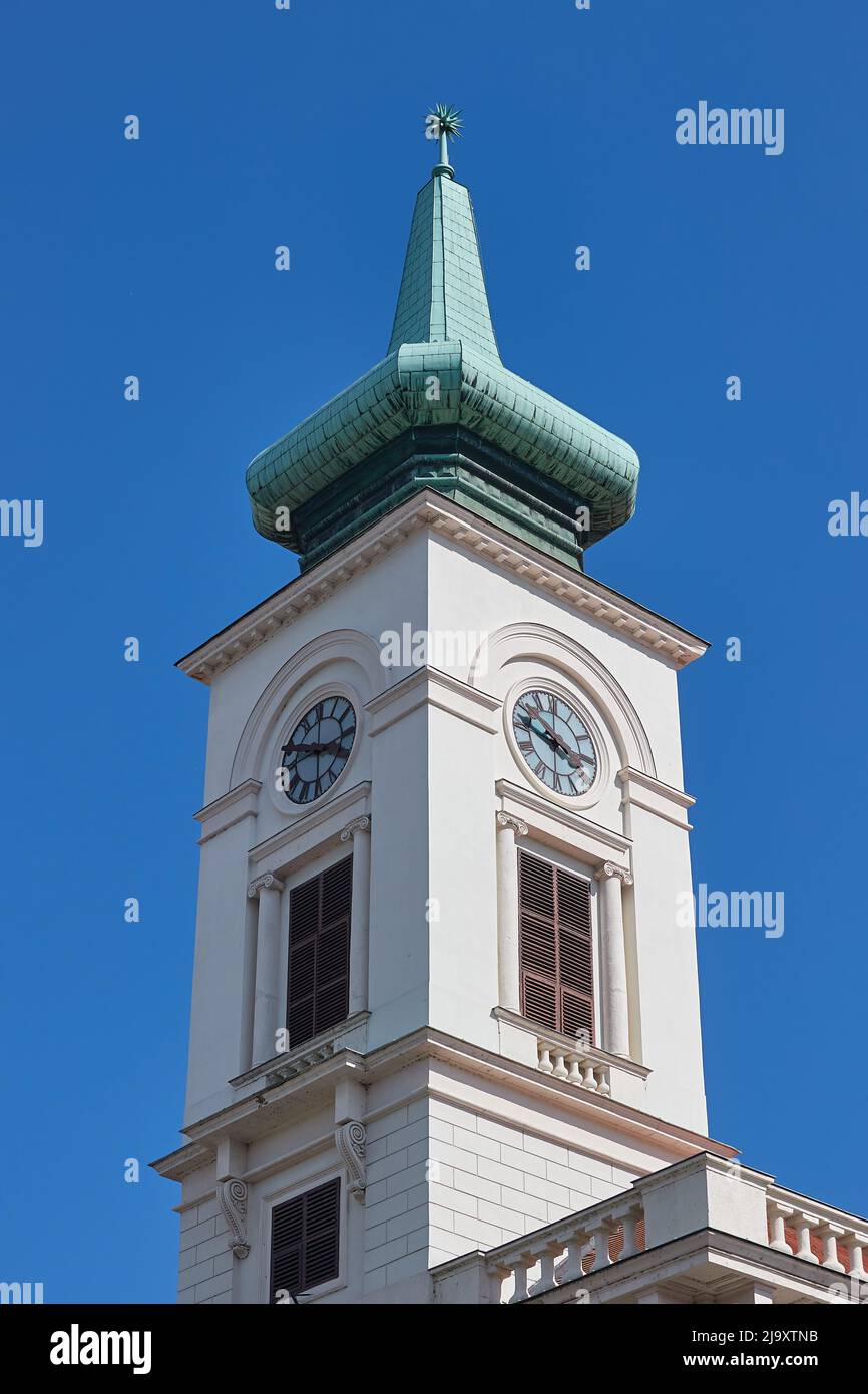 Torre de la Iglesia antigua Foto de stock