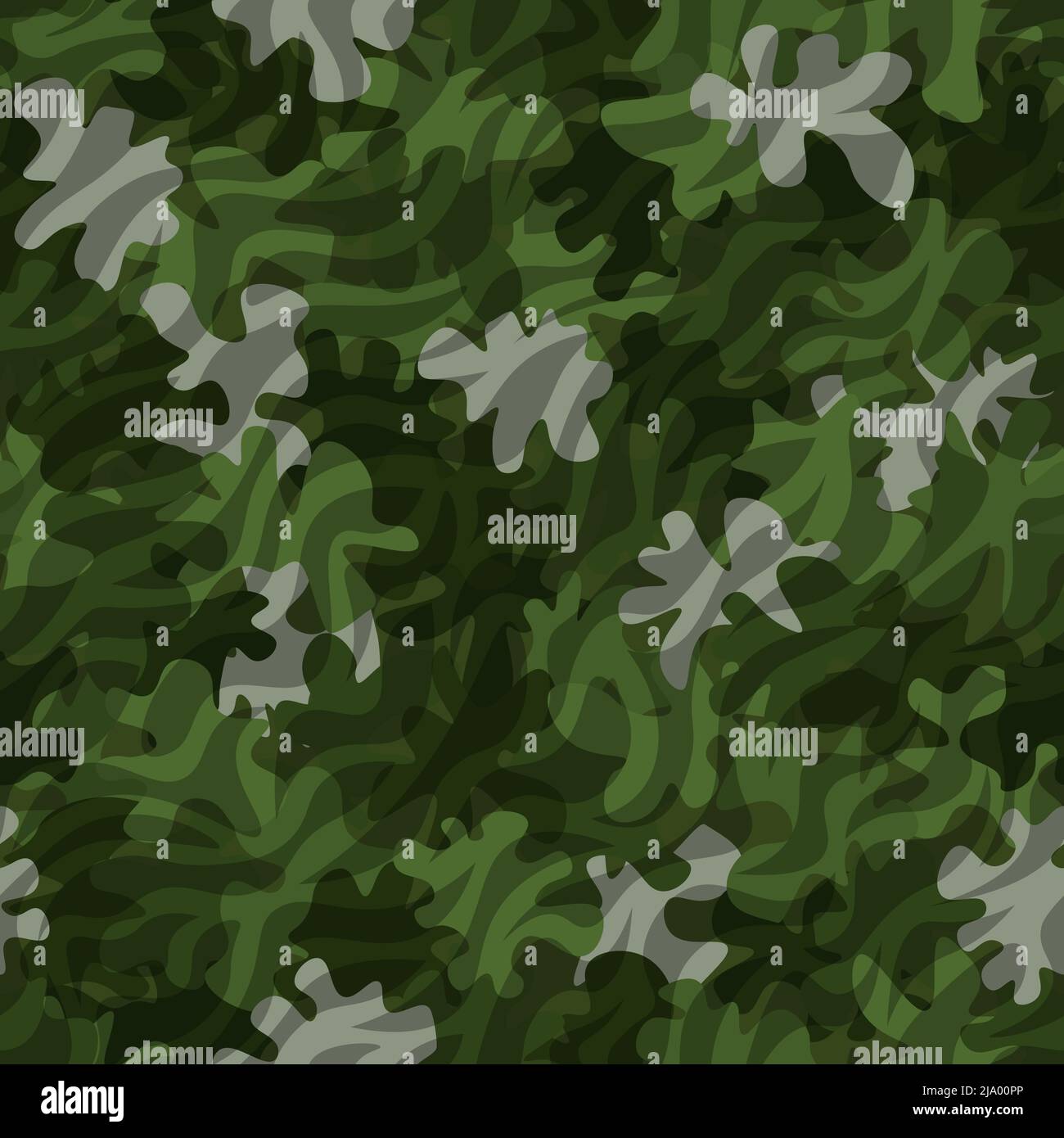 Estampado verde camuflaje. Estampado de camuflaje con estampado de camuflaje con diseño decorativo Ilustración del Vector