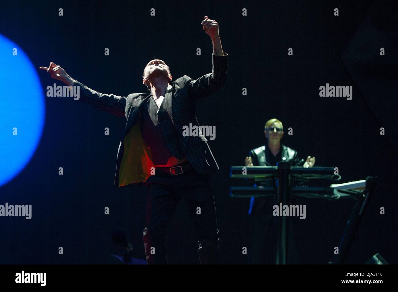 Milano Italia 20130718 Concierto en vivo de Depeche Mode en el