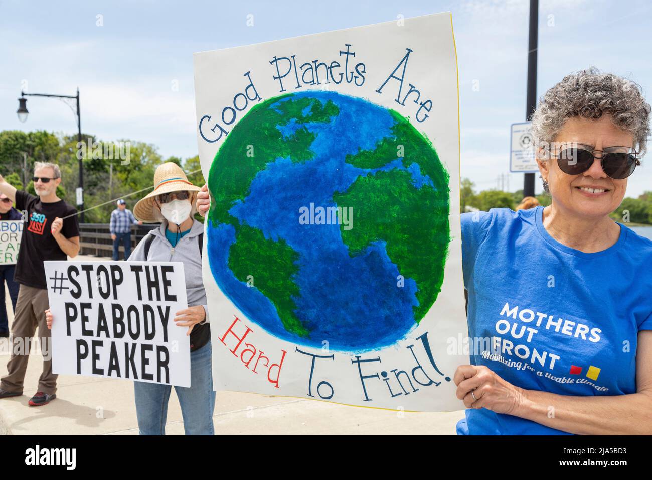 26 de mayo de 2022. Danvers, MA. Residentes y defensores de Breathe