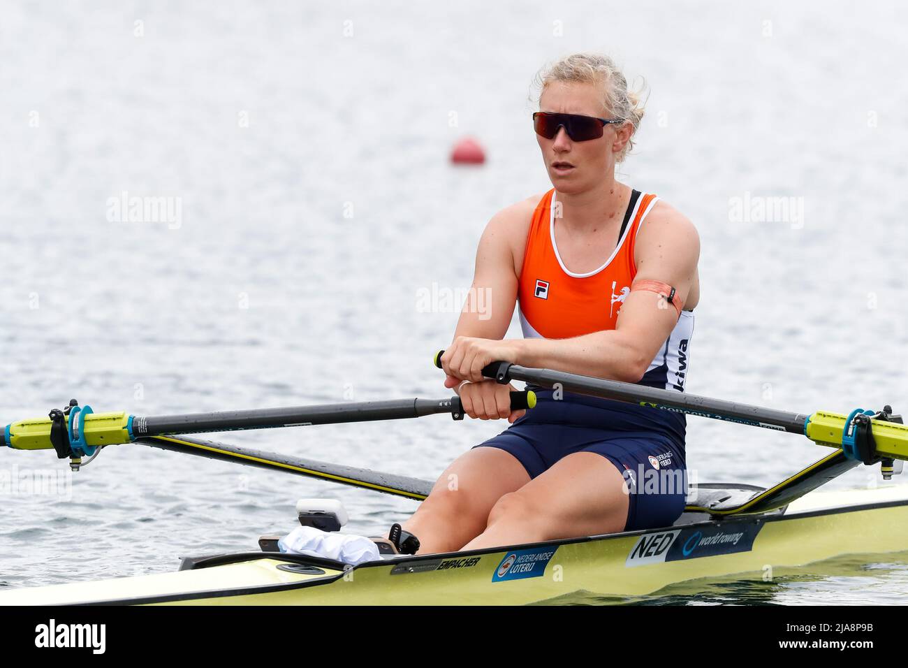 BELGRADO, SERBIA - 28 DE MAYO: Lisa Scheenaard, De Los Países Bajos ...