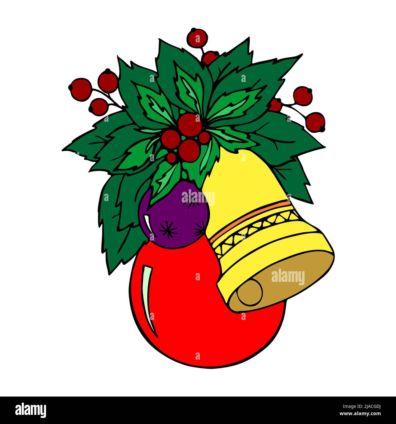 Tradiciones navideñas Imágenes vectoriales de stock - Alamy