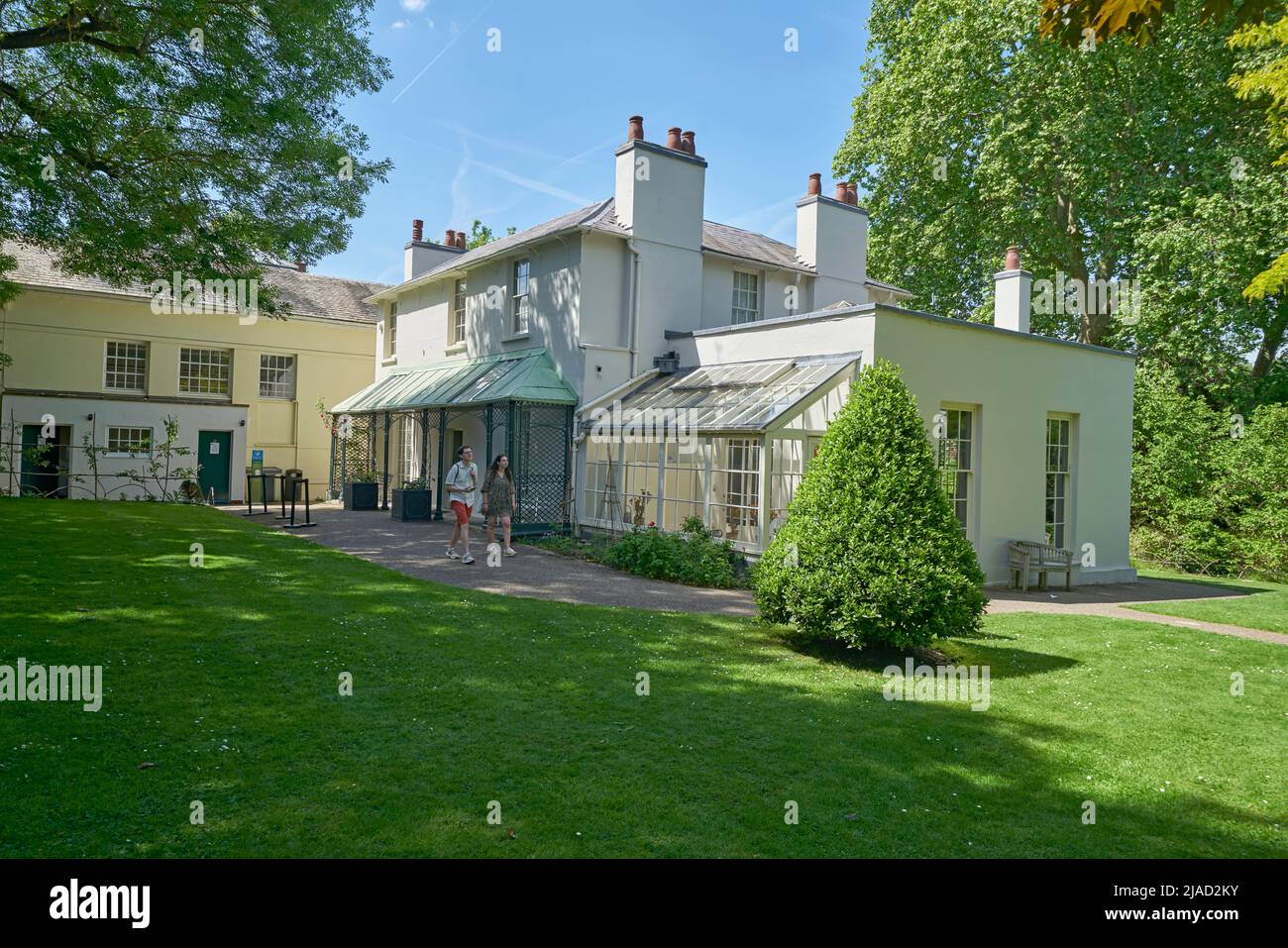 Casa del poeta John keats en hampstead Foto de stock