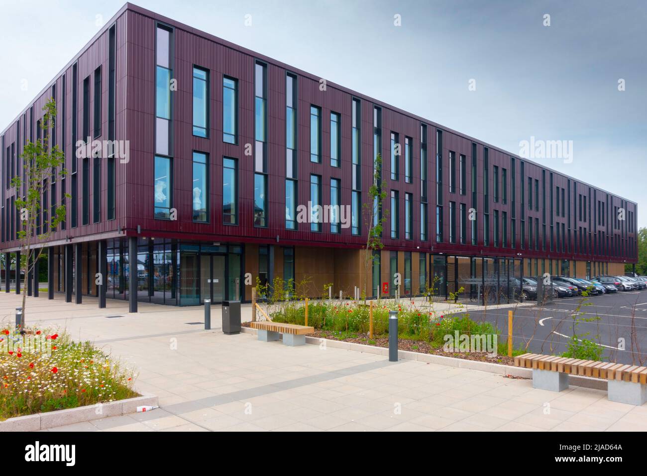La Escuela de Arte del Norte que ofrece cursos de grado estándar en Middlesbrough mayo de 2022 Foto de stock