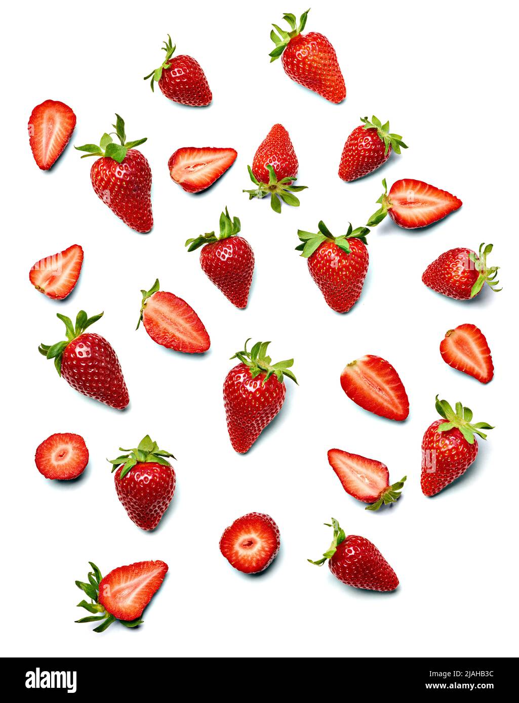 srtawberry frutos rojos frutos frescos de bayas alimentos maduros orgánicos jugosa dulce frescura Foto de stock