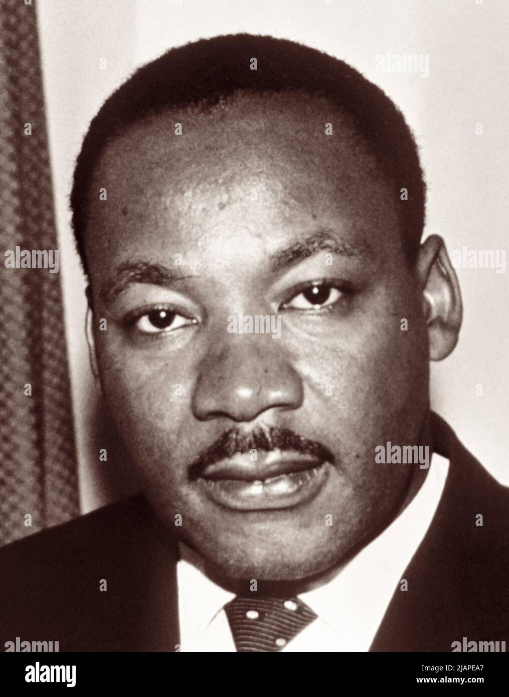 Dr. Martin Luther King, Jr. (1929-1968), líder estadounidense de derechos civiles. Foto de stock