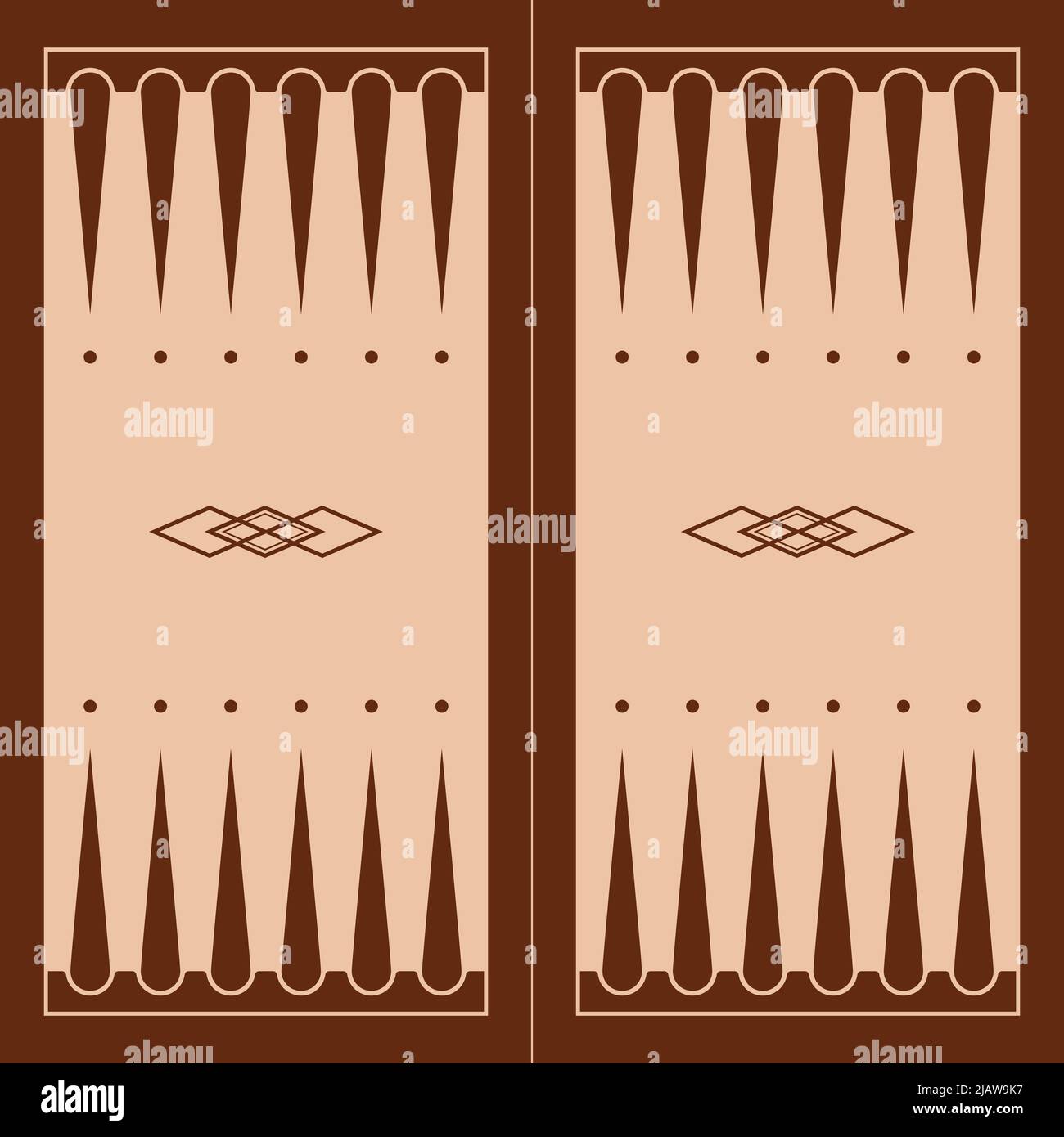 Tablero de Backgammon para jugar con fichas e ilustraciones vectoriales de  dados. Textura tradicional marrón abstracta para mesa o caja de madera,  gami de color vintage Imagen Vector de stock - Alamy