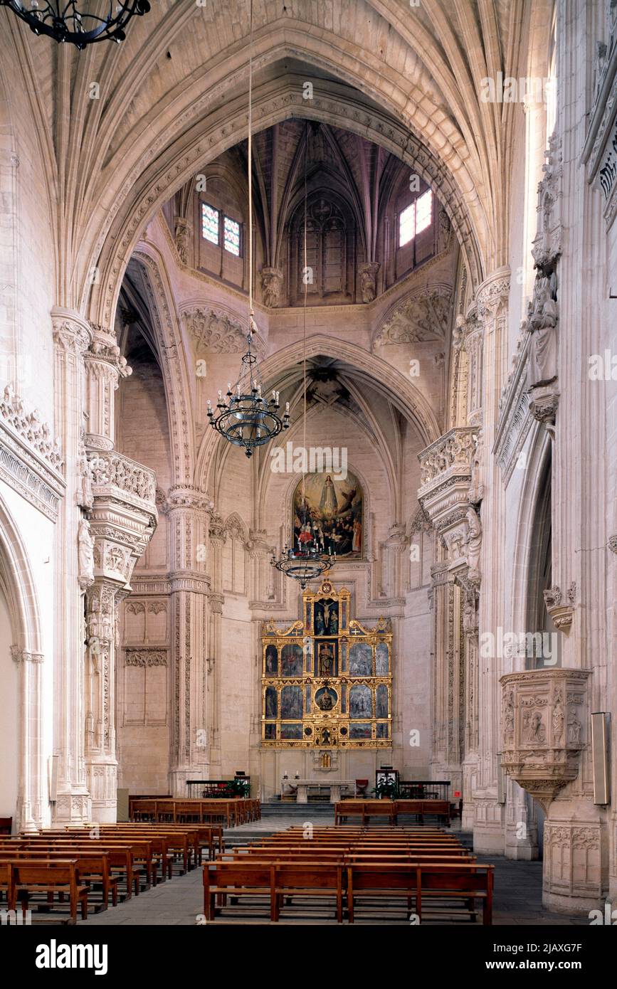 Toledo, Kloster San Juan de los Reyes, Blick nach Osten Foto de stock