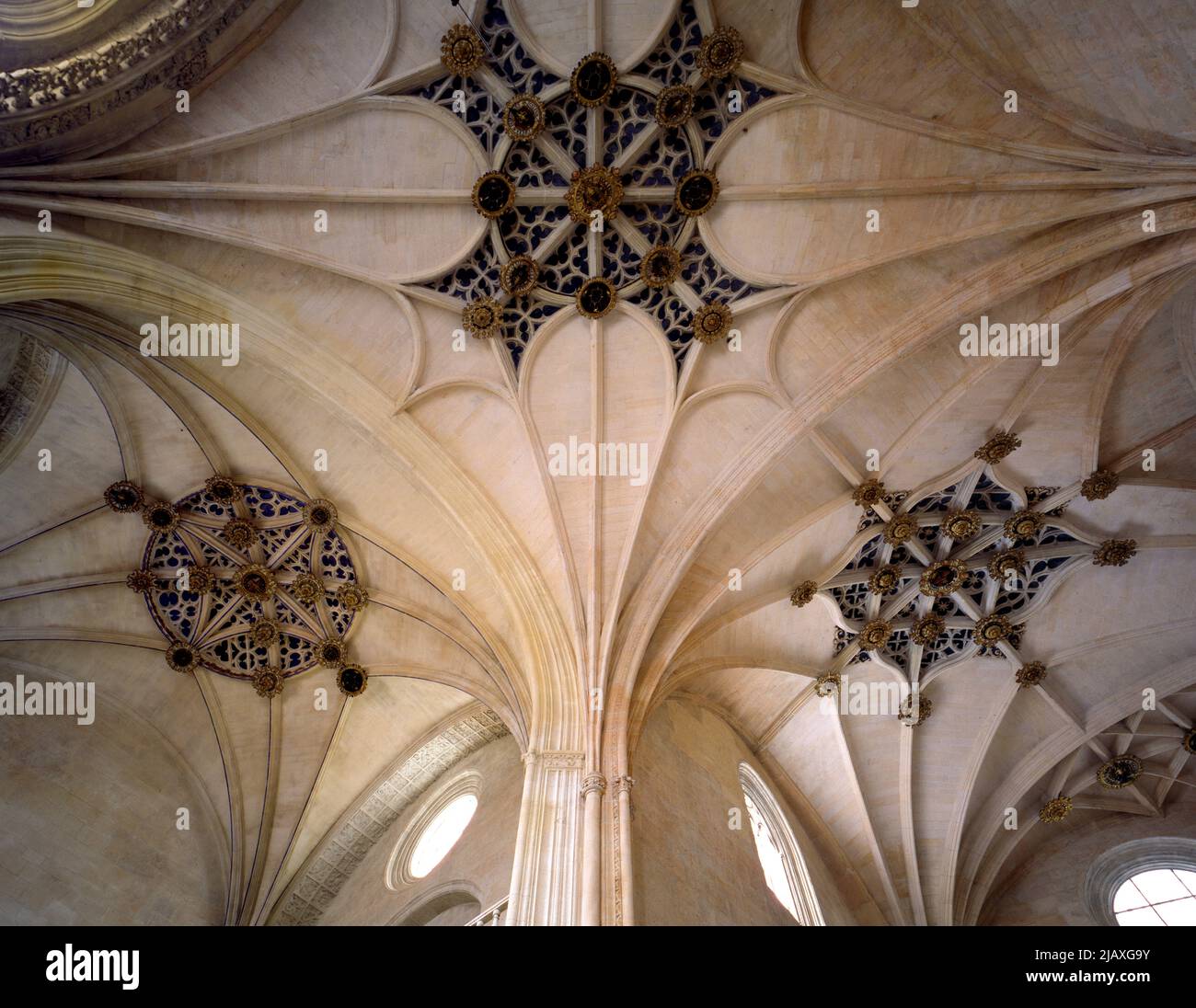 Burgos, Kathedrale, Capilla de Santiago, Gewölbe Foto de stock