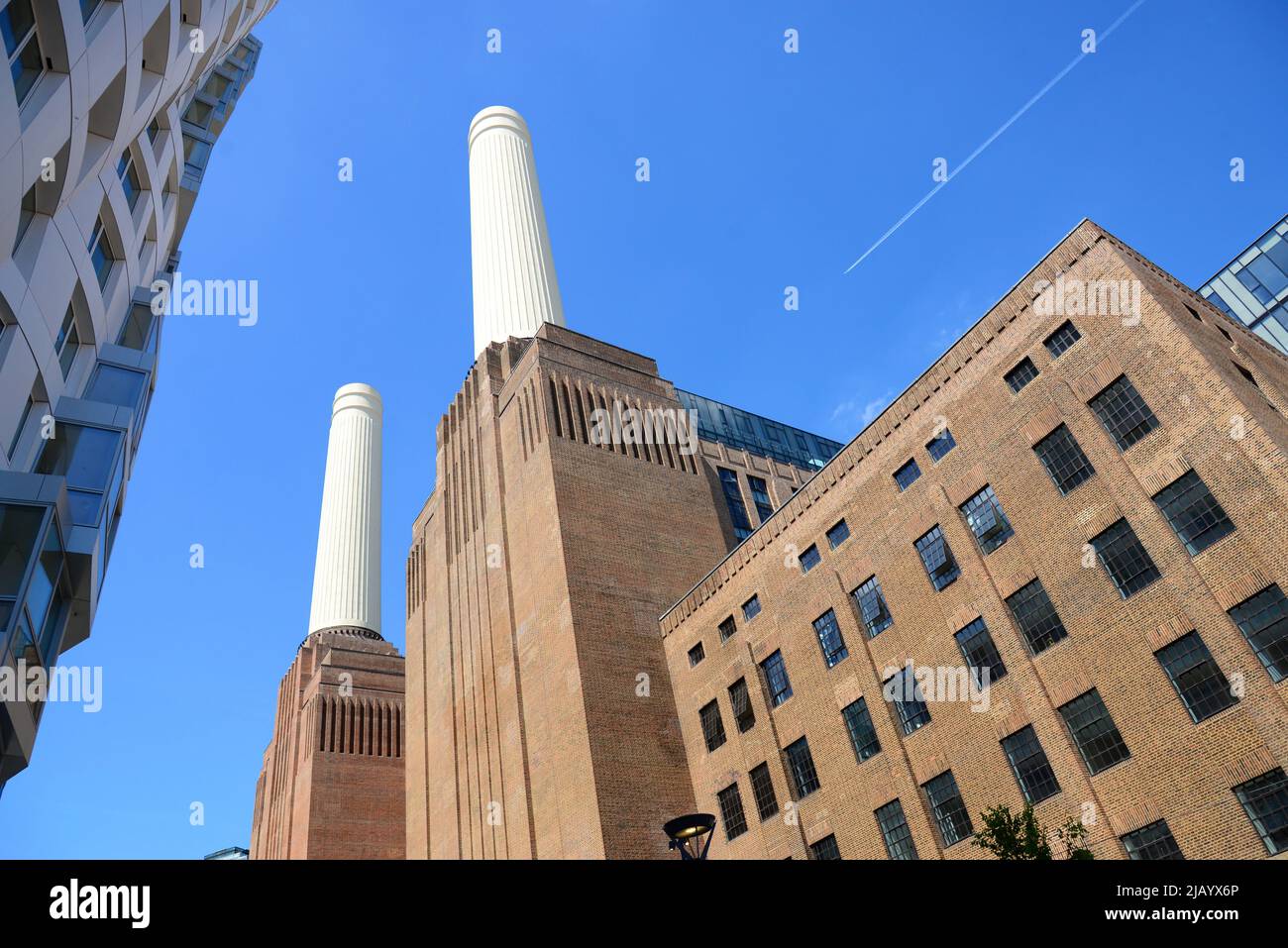 La renovado Battersea Power Station, Londres - 2022 Foto de stock