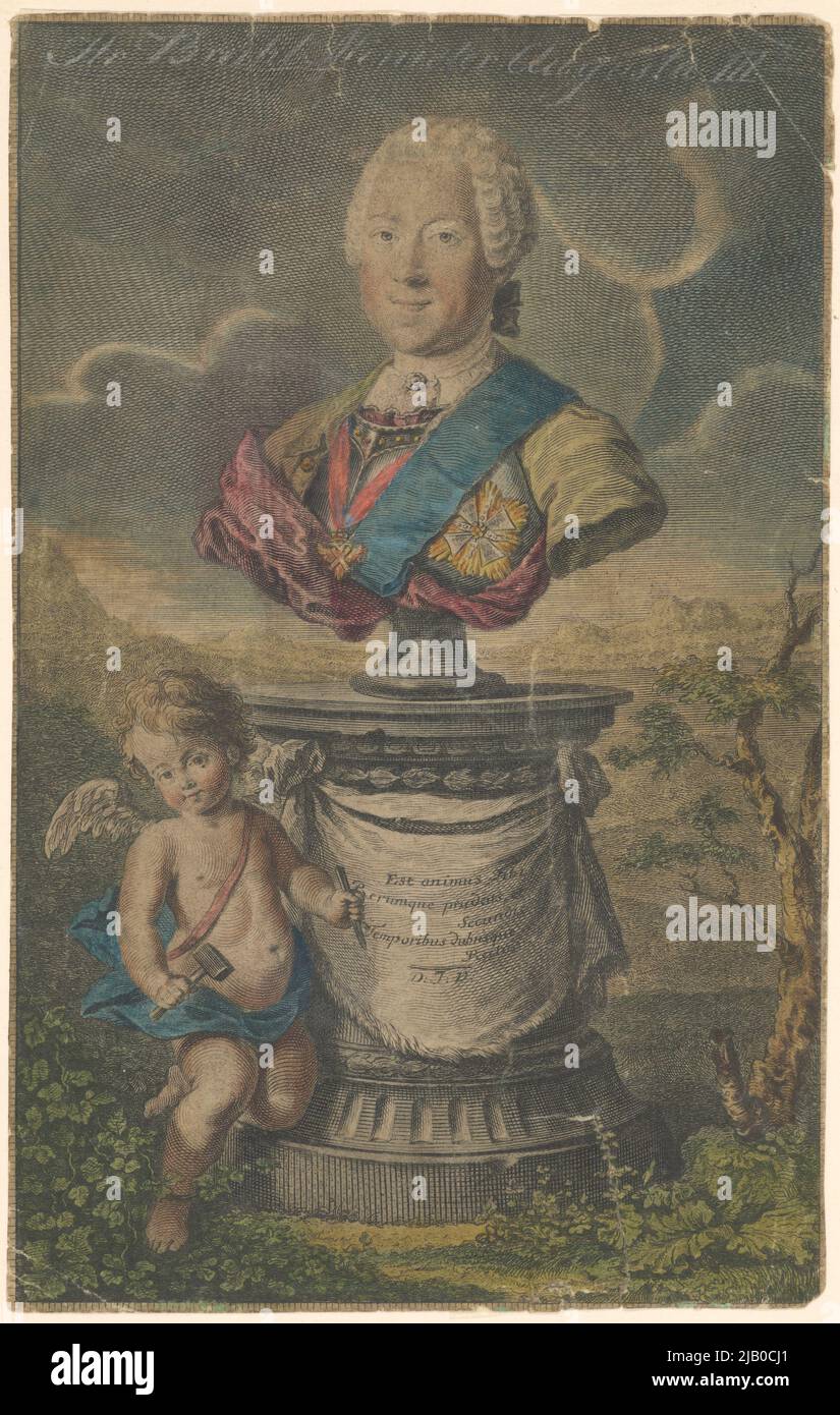 Heinrich von Brühl (1700 1763) del Escudo de Armas de Brühl Conde del