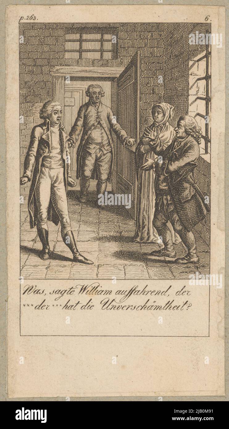 Ilustración a la editorial Unknown, Chodowiecki, Daniel Nikolaus (1726 1801) Foto de stock
