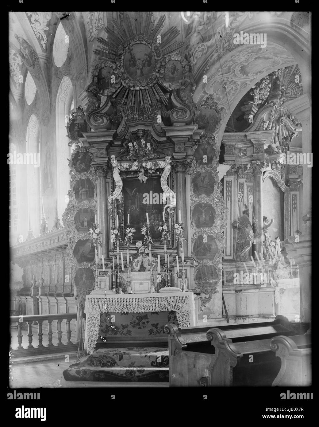 Leżajsk iglesia de San de la Trinidad (antes Dioses) un altar lateral