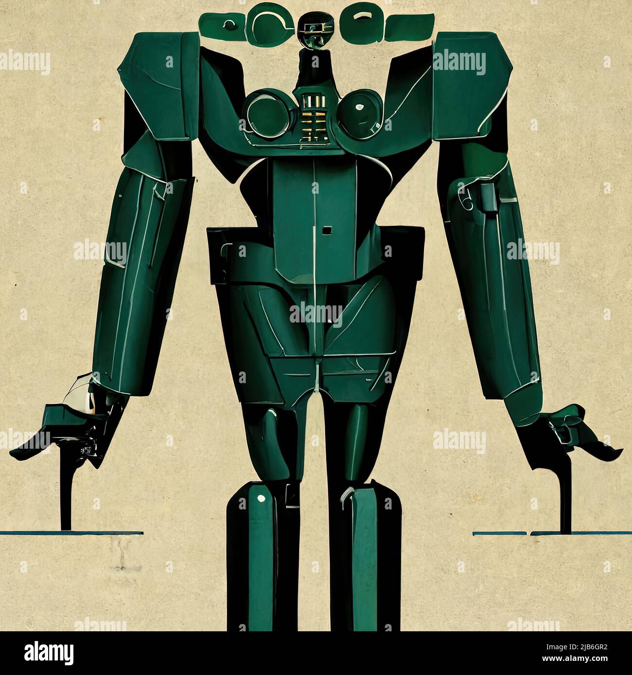 Ejemplos de robots retrofuturistas en estilo art deco. ¿Cómo serían los  androides si se convirtieran en una realidad en 1930? Aquí hay algunos  ejemplos Fotografía de stock - Alamy