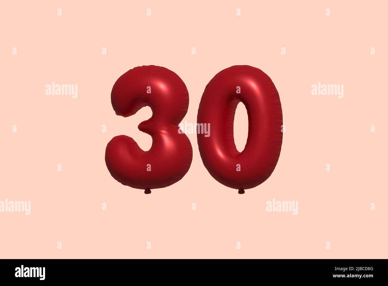 Habitación decorada con globos rosas para cumpleaños, globos plateados para  fiesta de cumpleaños de 30 años.