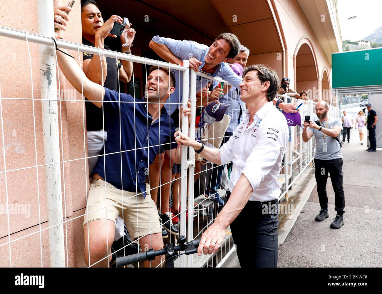 Monte-Carlo, Mónaco. 29th de mayo de 2022. Toto Wolff (AUT, Mercedes-AMG Petronas F1 Team), Gran Premio de Mónaco F1 en el Circuit de Monaco el 29 de mayo de 2022 en Monte-Carlo, Mónaco. (Foto por DOS) Crédito: dpa/Alamy Live News Foto de stock