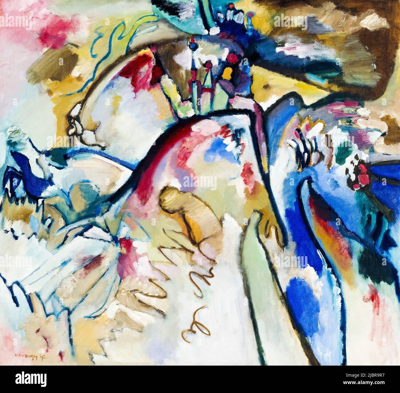 Oil painting abstract kandinsky fotografías e imágenes de alta resolución -  Alamy