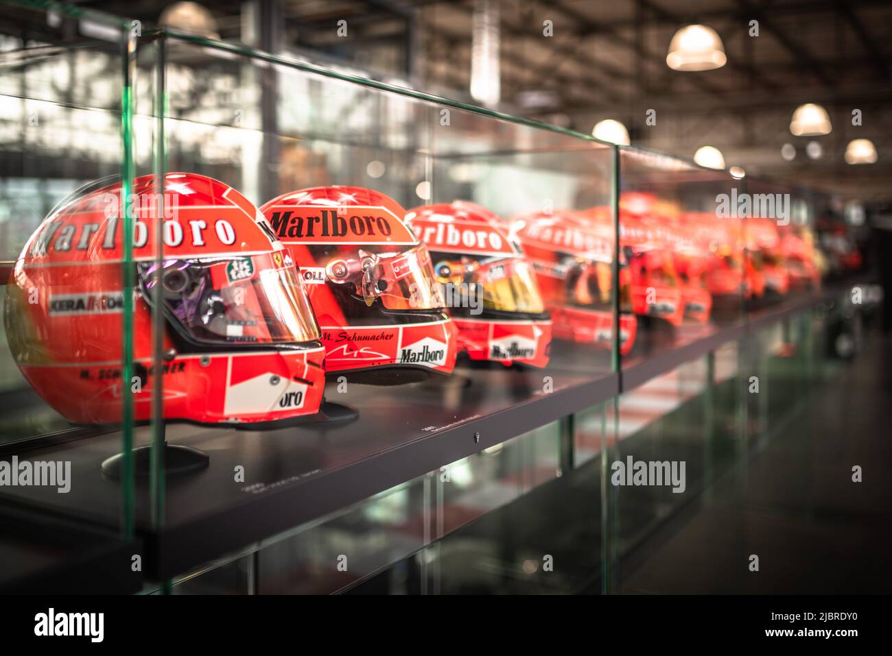 Colección Michael Schumacher Motorworld en Köln, Alemania Foto de stock
