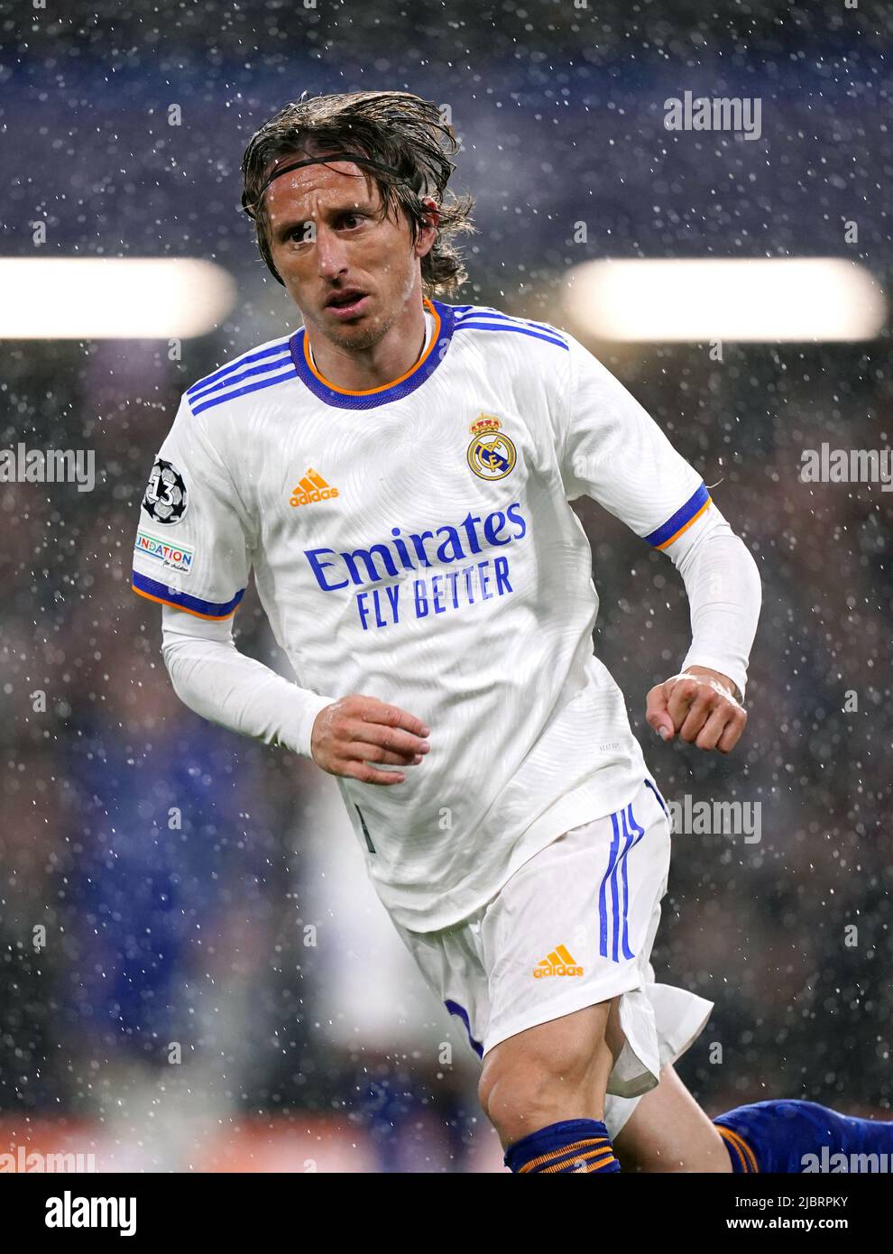 Foto del expediente del 06-04-2022 de Luka Modric del Real Madrid. Luka  Modric ha firmado una prórroga de un año para mantenerlo con el Real Madrid  hasta el 2023 de junio, anunció