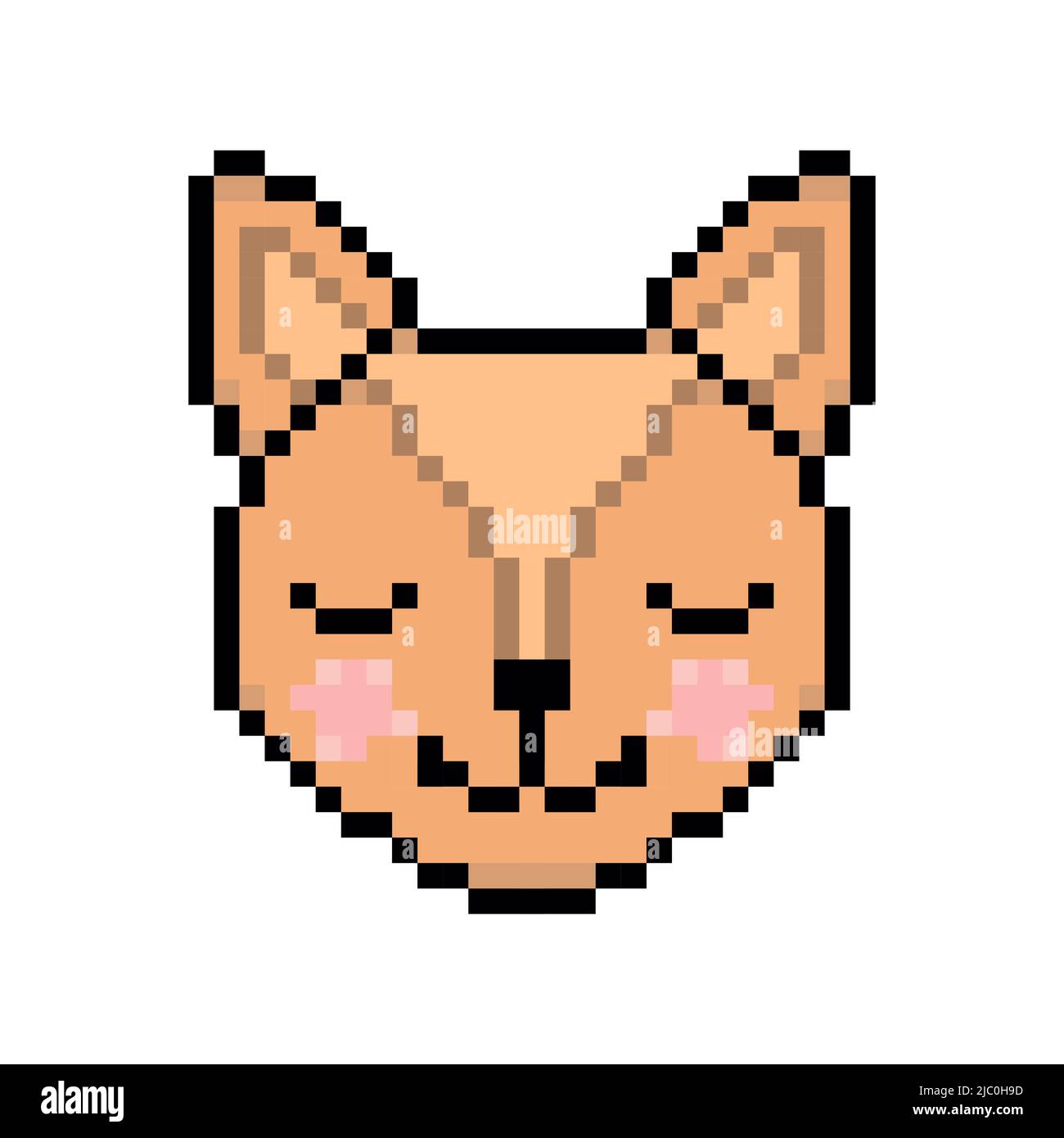 Arte Pixel Gato Preto Bit Animal Estimação Casa Digital Vector imagem  vetorial de popaukropa© 208910236