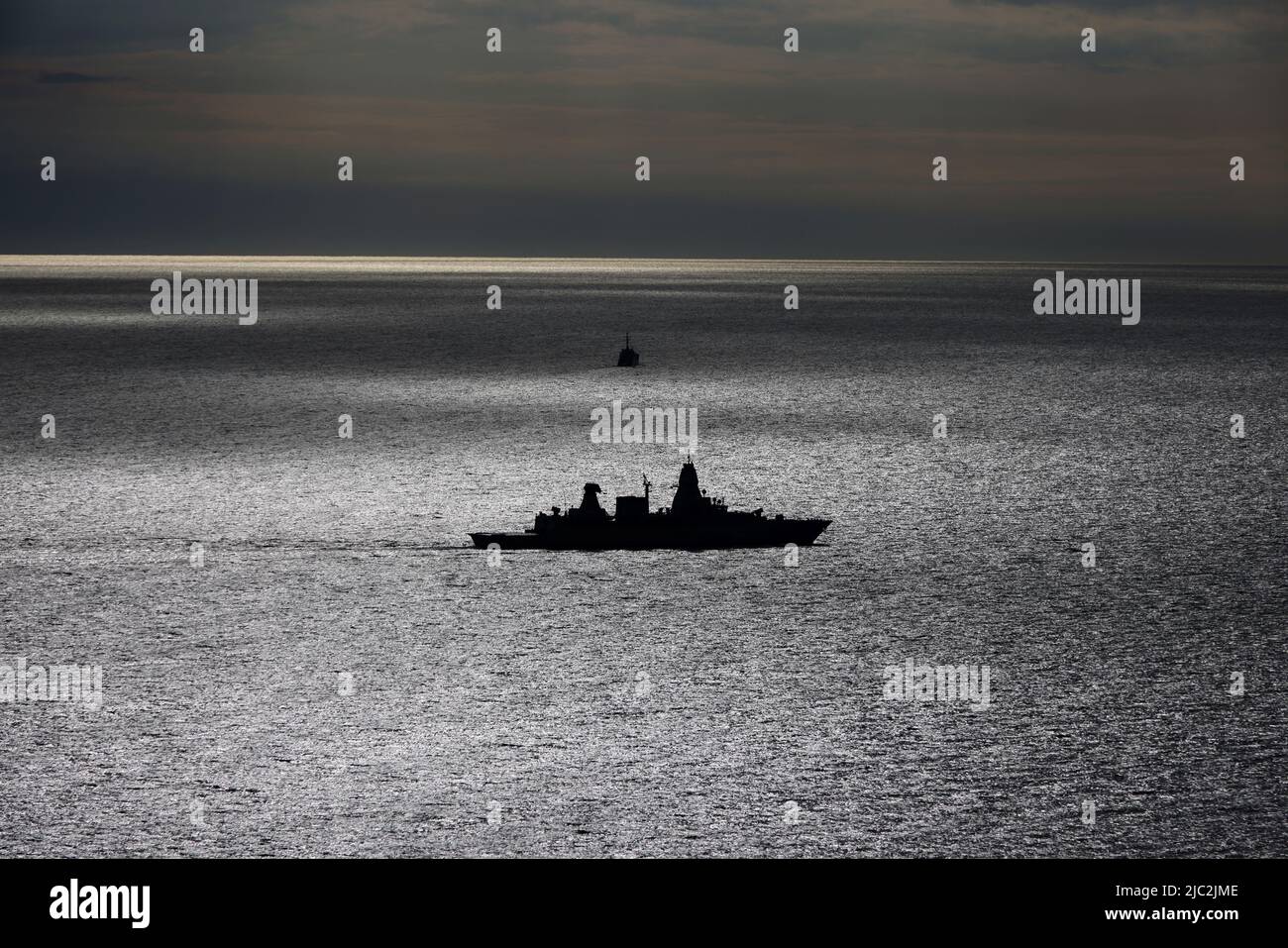 Un barco de la marina se ve durante el ejercicio Baltops 22 en el Mar Báltico, 6 de junio de 2022. Foto tomada el 6 de junio de 2022. REUTERS/Stoyan Nenov Foto de stock