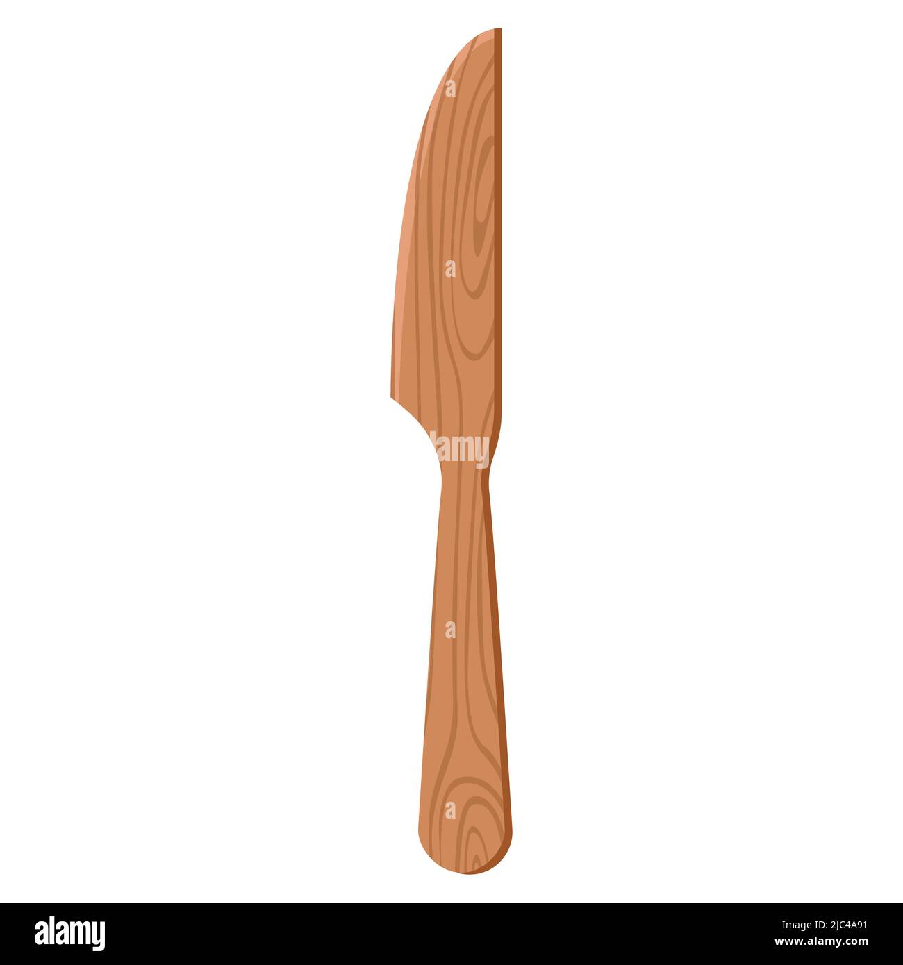 Tabla de cortar cuadrada de utensilios de cocina de madera de naturaleza de  dibujos animados con textura de grano de madera