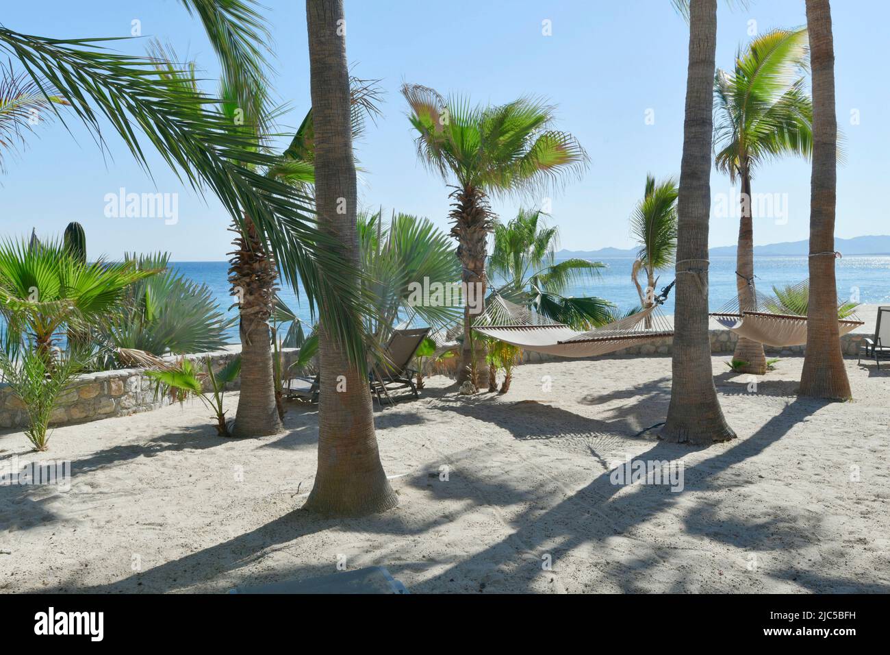 Ventana Bay Resort, El Sargento, baja California, México *** Leyenda Local *** Ventana Bay Resort Foto de stock