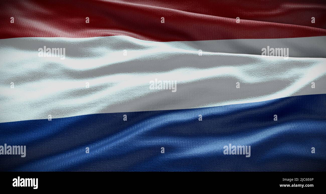 Ilustración de fondo de la bandera nacional de los Países Bajos. Símbolo del país. Foto de stock