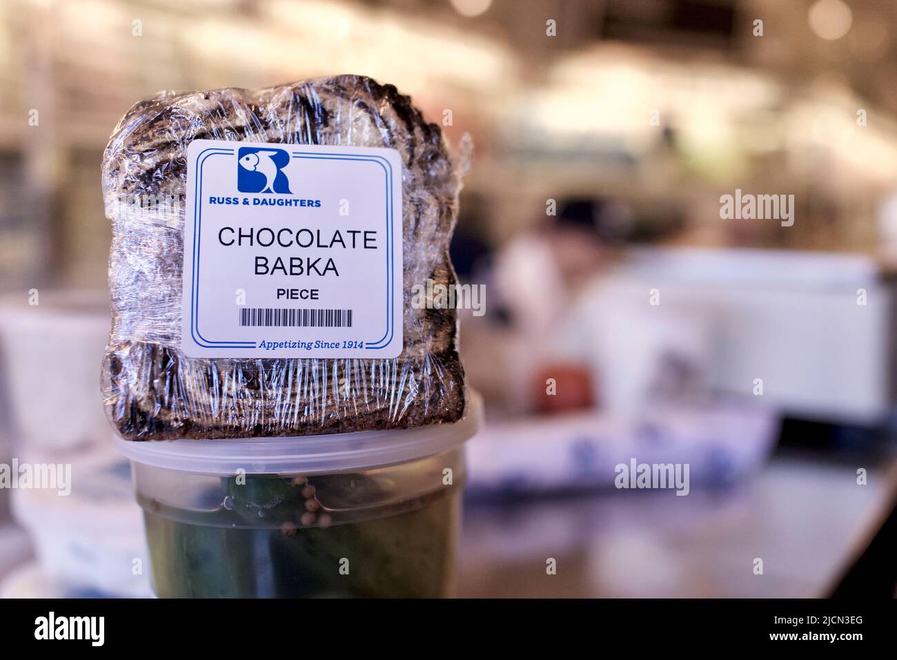 Chocolate Babka en Russ & Daughters es un icono culinario y cultural de