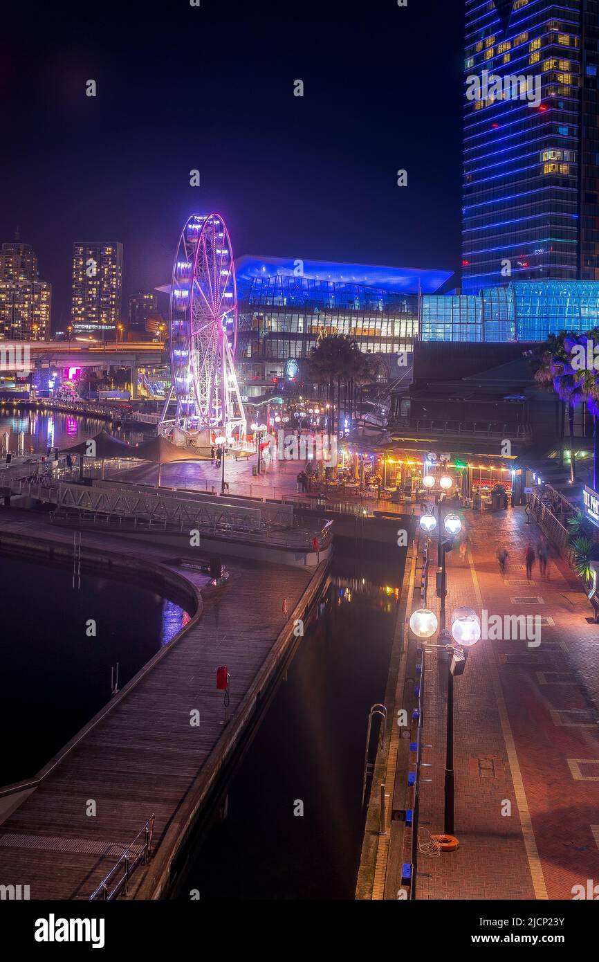 Darling Harbour - Post-COVID19 Foto de stock