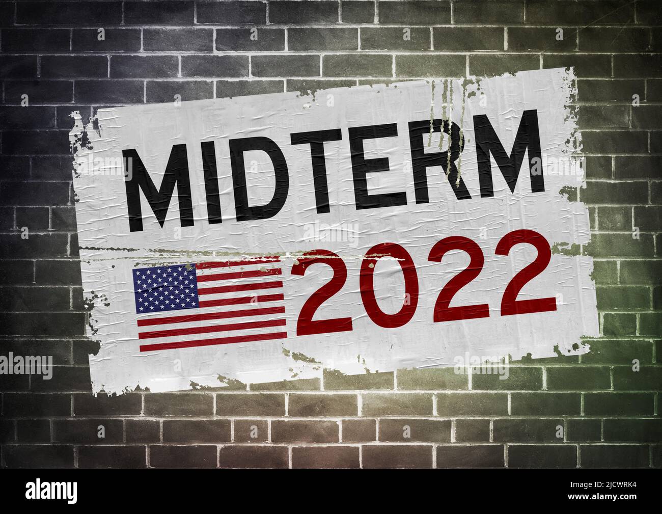 2022 Elección intermedia en EE.UU Foto de stock