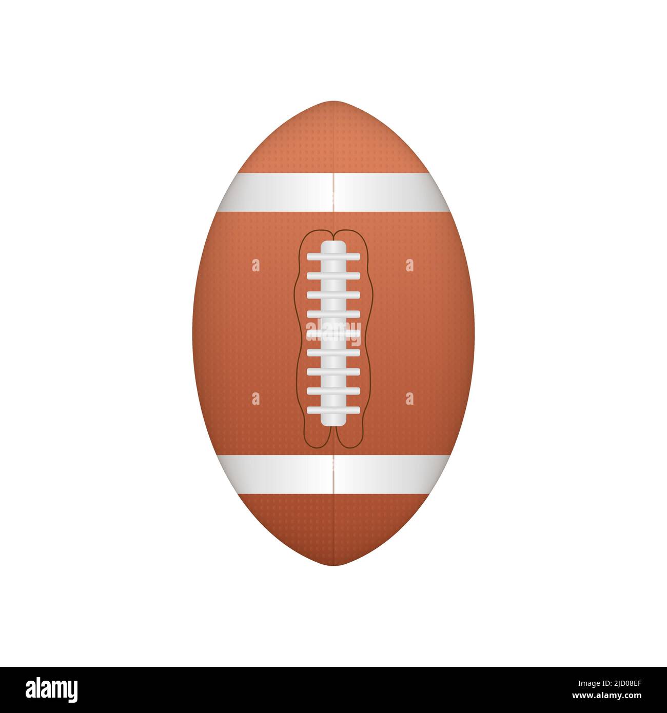 Balón de fútbol americano, gran diseño para cualquier propósito. Diseño  plano de ilustración vectorial. Ilustración de vectores de dibujos animados  Imagen Vector de stock - Alamy