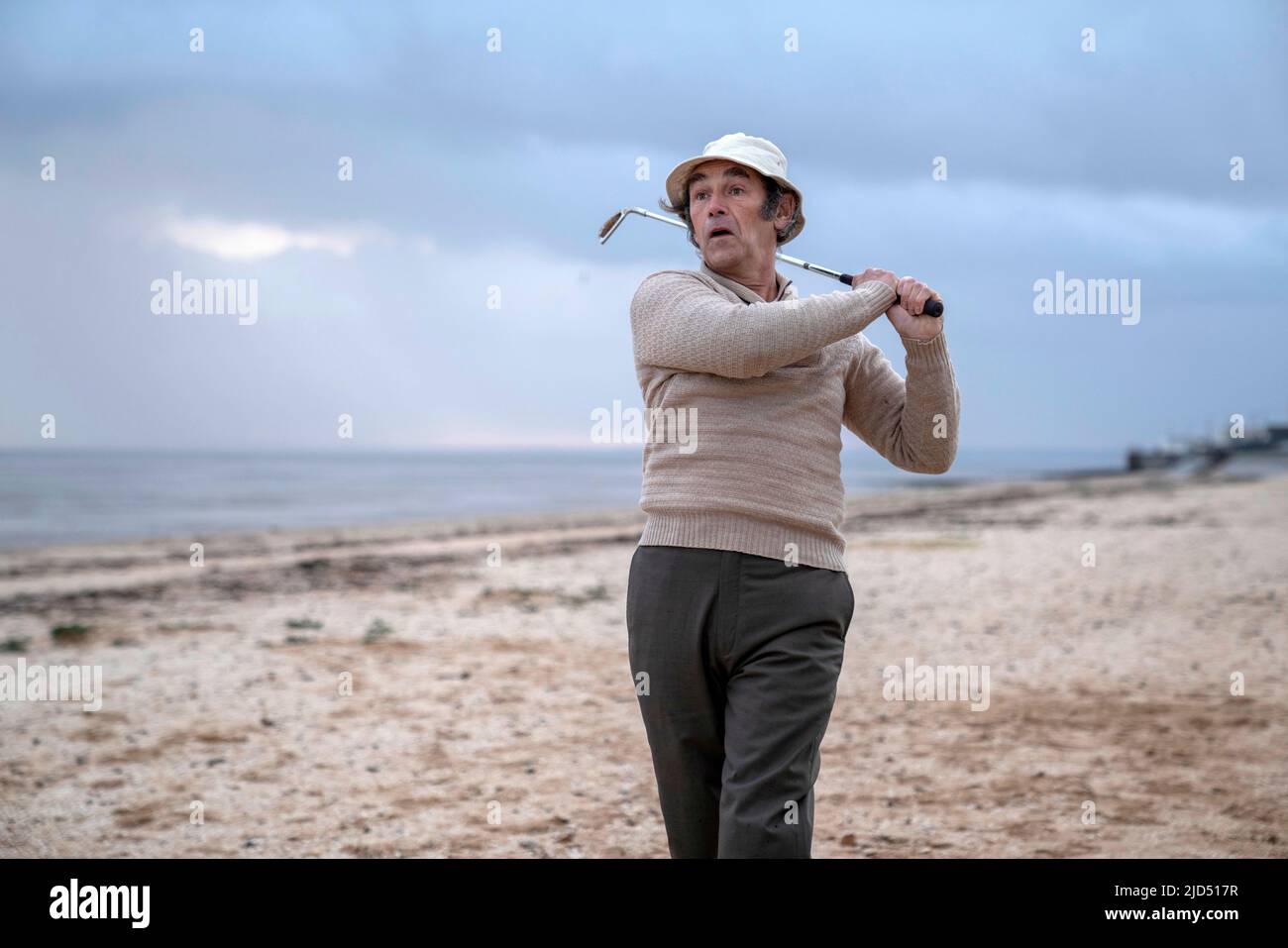 MARK RYLANCE EN EL FANTASMA DEL ABIERTO (2021), DIRIGIDO POR CRAIG ROBERTS. Crédito: BBC Films / British Film Institute / Album Foto de stock