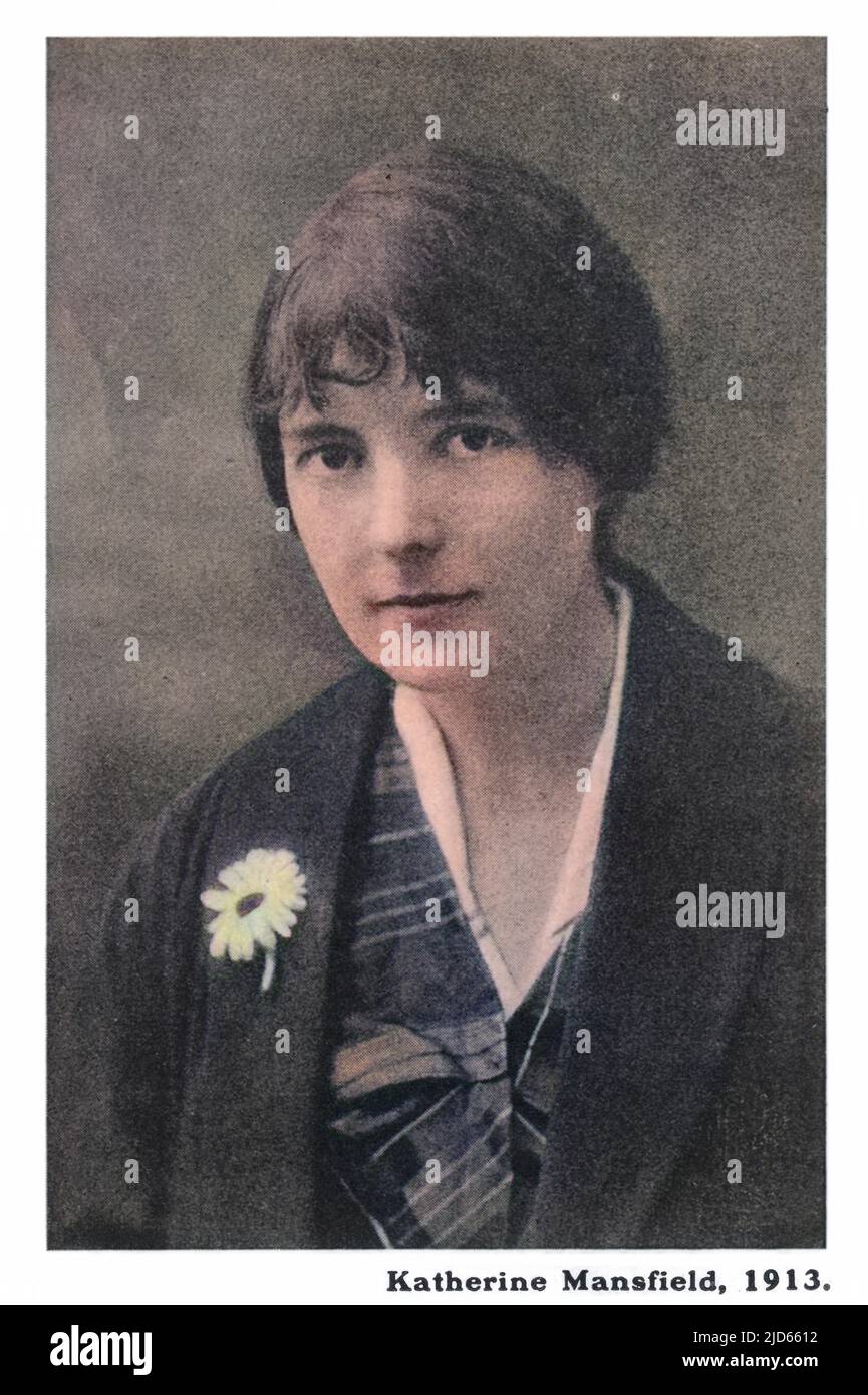 Katherine Mansfield (18901923) Nueva Zelanda escritora, conocida por