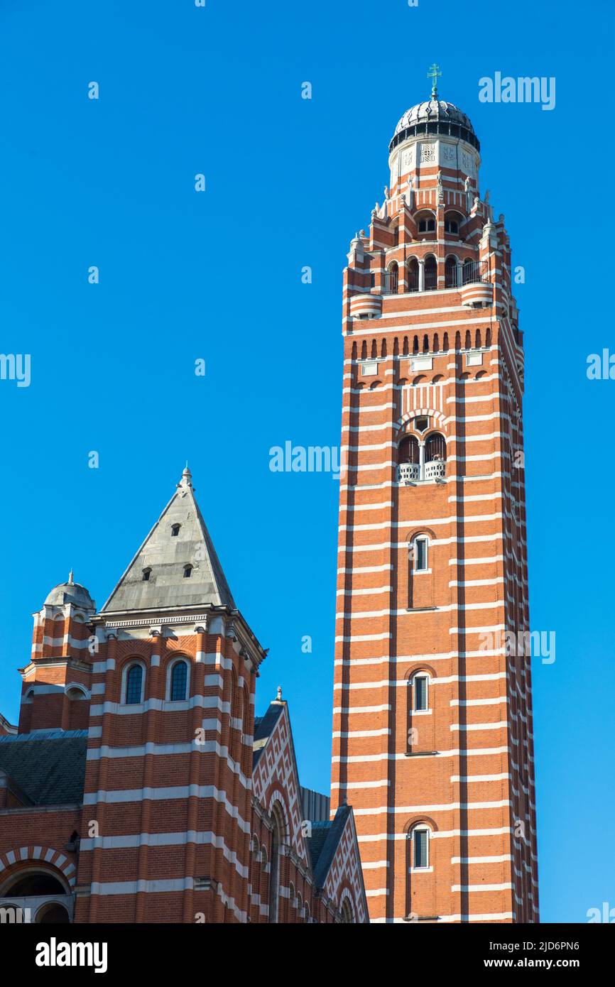 La Catedral de Westminster, Londres, Inglaterra, Reino Unido. Foto de stock