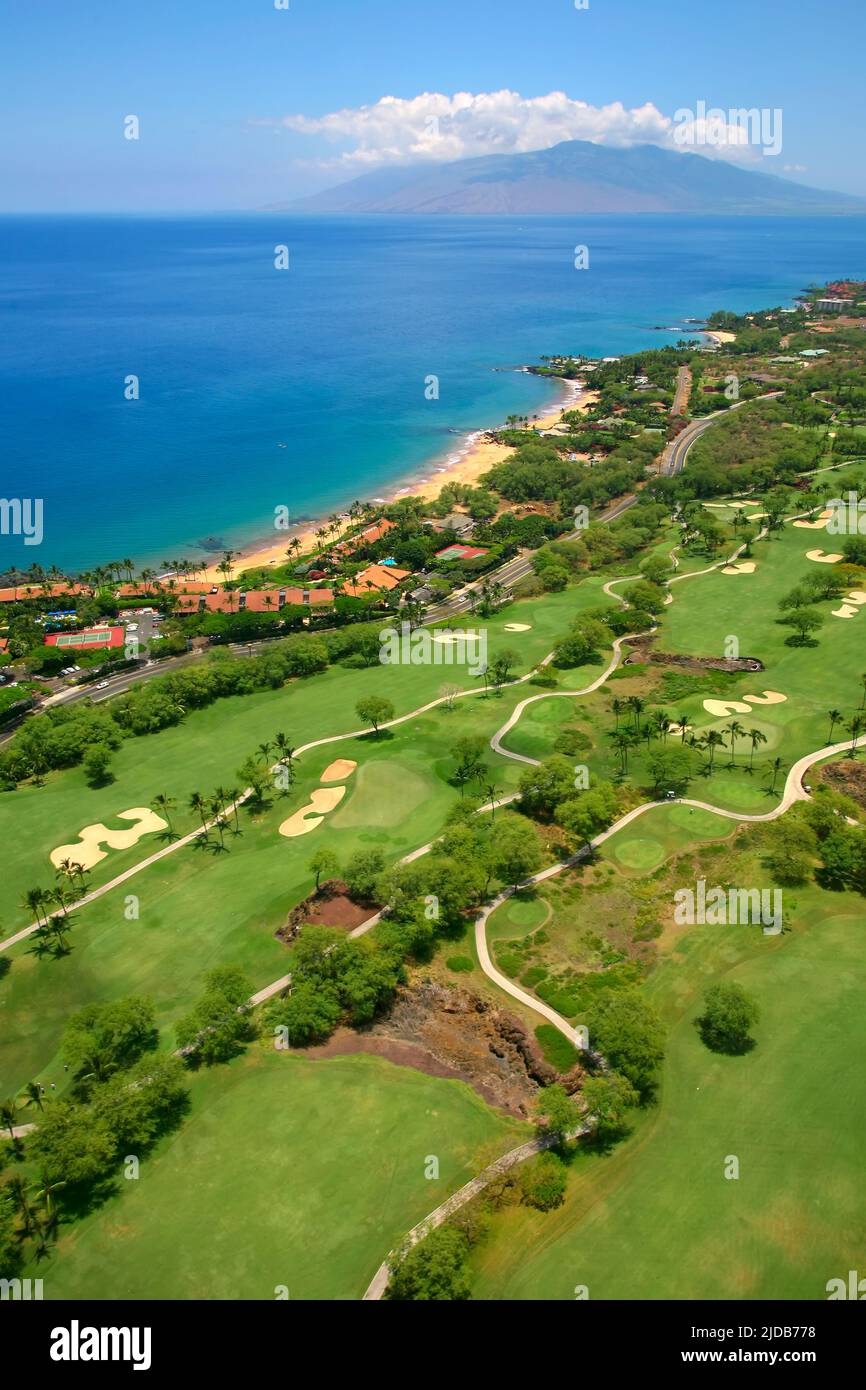 Campo de golf de makenagolf fotografías e imágenes de alta resolución