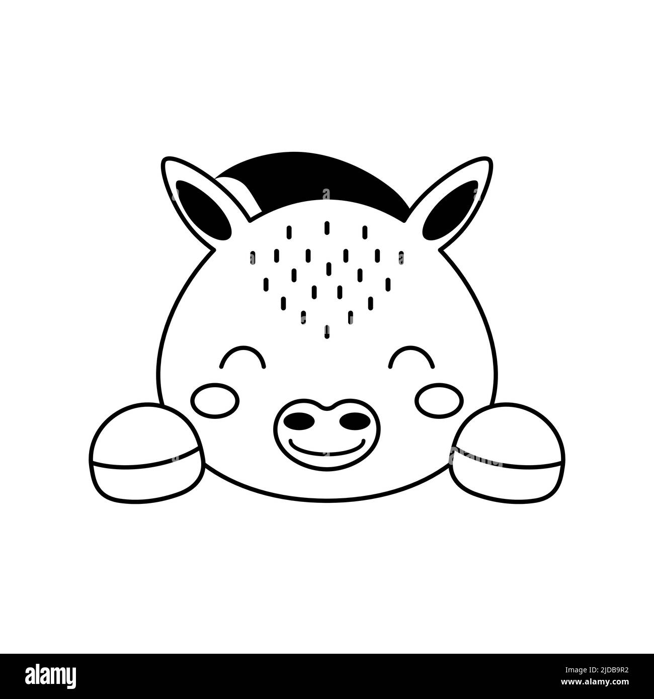 Como Se Llama El Burro De Winnie Pooh Burro de dibujos animados Imágenes de stock en blanco y negro - Página 3 -  Alamy