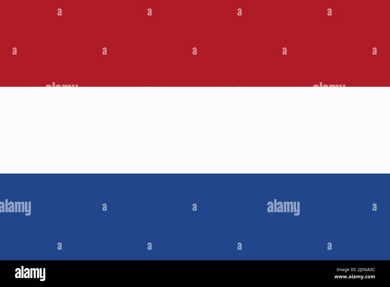 Bandera de Países Bajos. Bandera nacional de Holanda y símbolo Bandera de Países Bajos. Bandera nacional de Holanda y símbolo