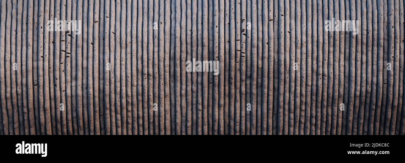 D muro de hormigón impreso, banner arquitectónico de fondo Foto de stock