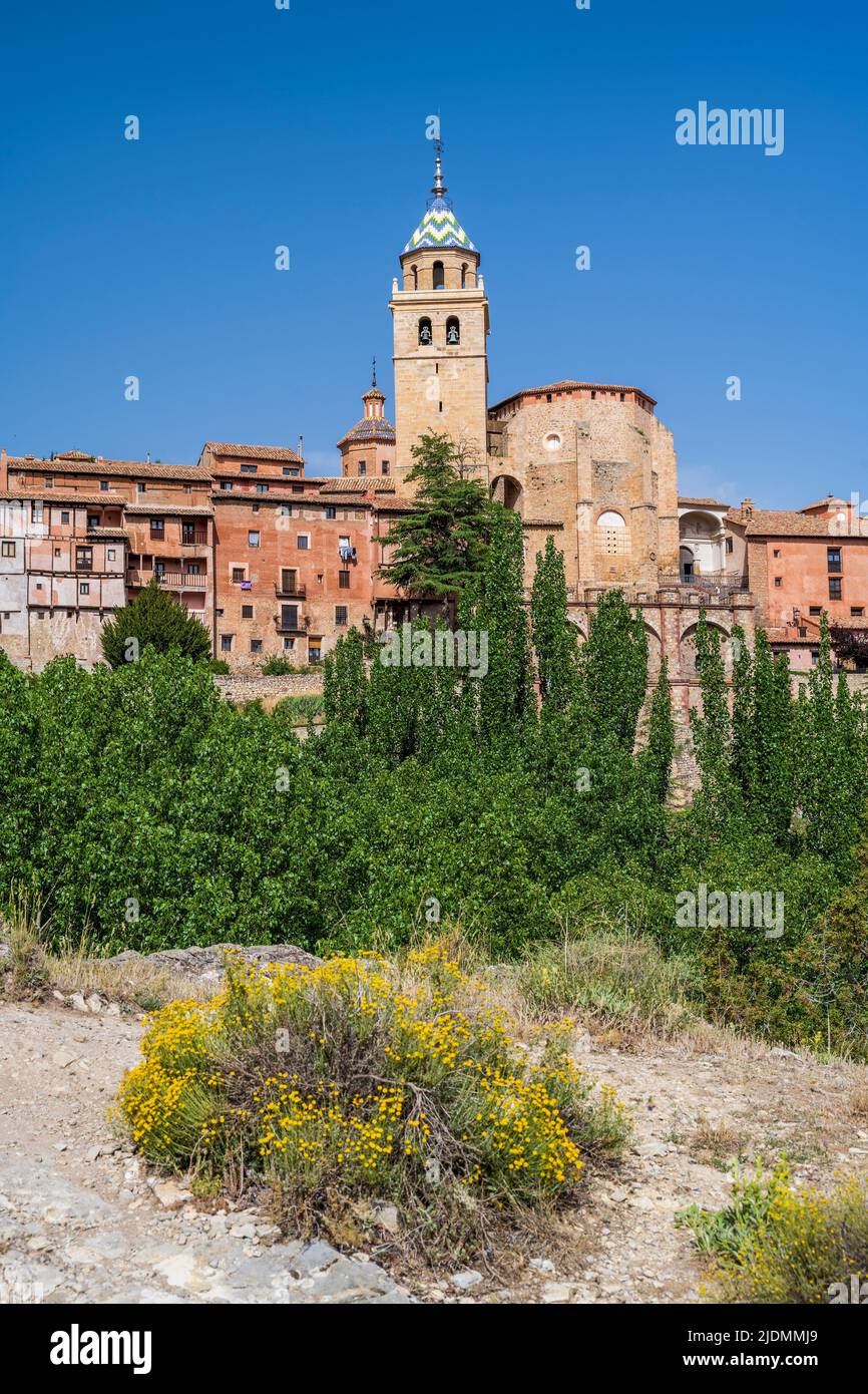 Albarracín, Aragón, España Foto de stock