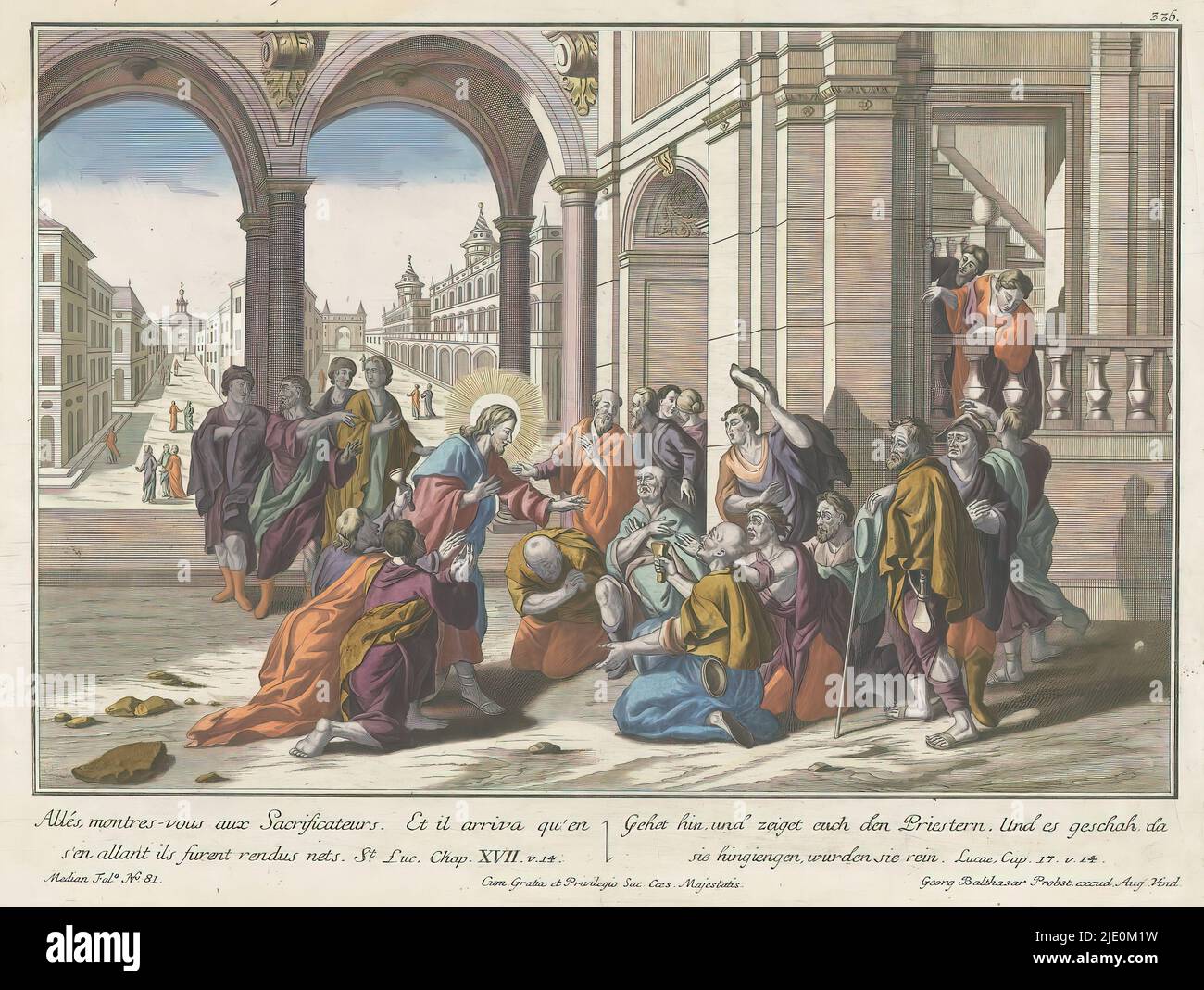 Jesus sana a diez leprosos fotografías e imágenes de alta resolución