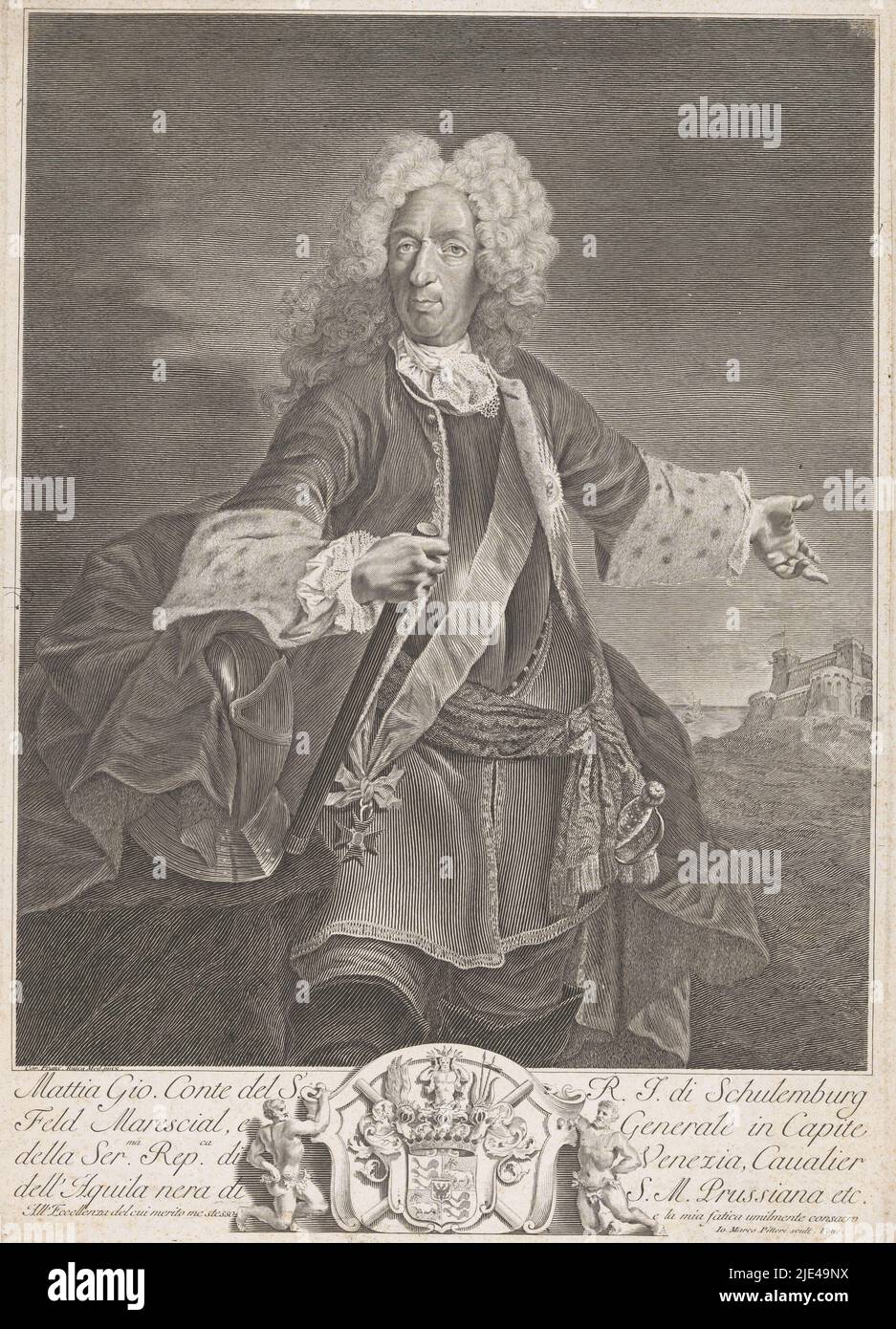 Matthias johann von der schulenburg fotografías e imágenes de alta