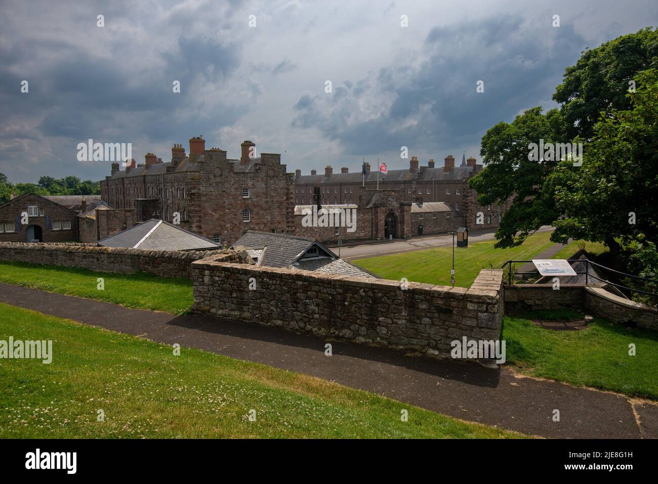 The Barracks, Berwick Upon Tweed, Northumberland, Inglaterra, Reino Unido Foto de stock
